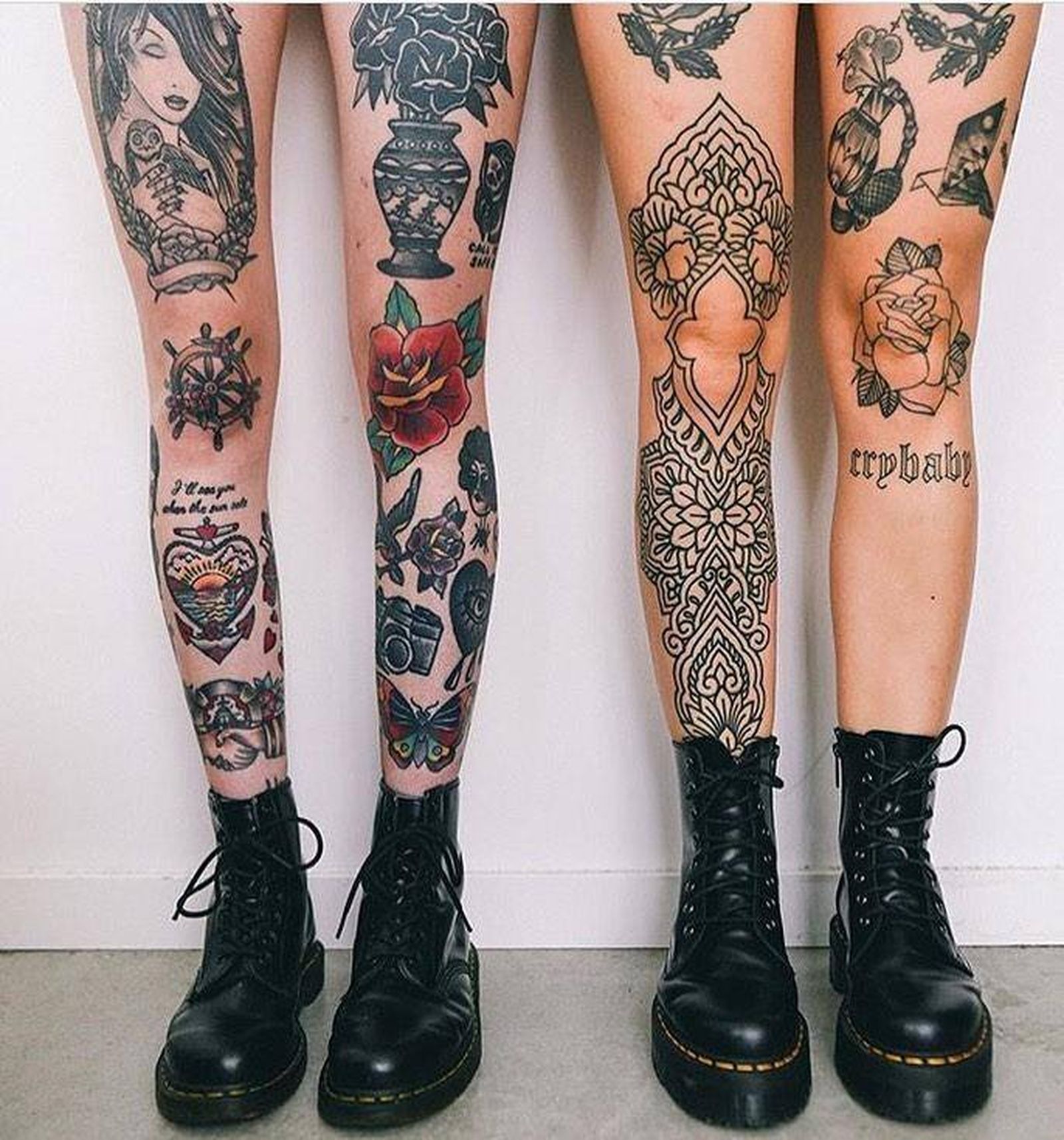 Diferentes modelos de Dr. Martens.