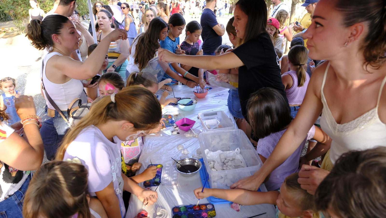 Inauguración del Parque de los Derechos Humanos, en Villa Inés (Huércal de Almería), en imágenes