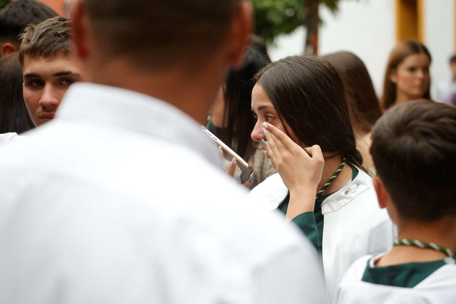 Intimidad en San Francisco con el Huerto en este Domingo de Ramos en Córdoba, en imágenes