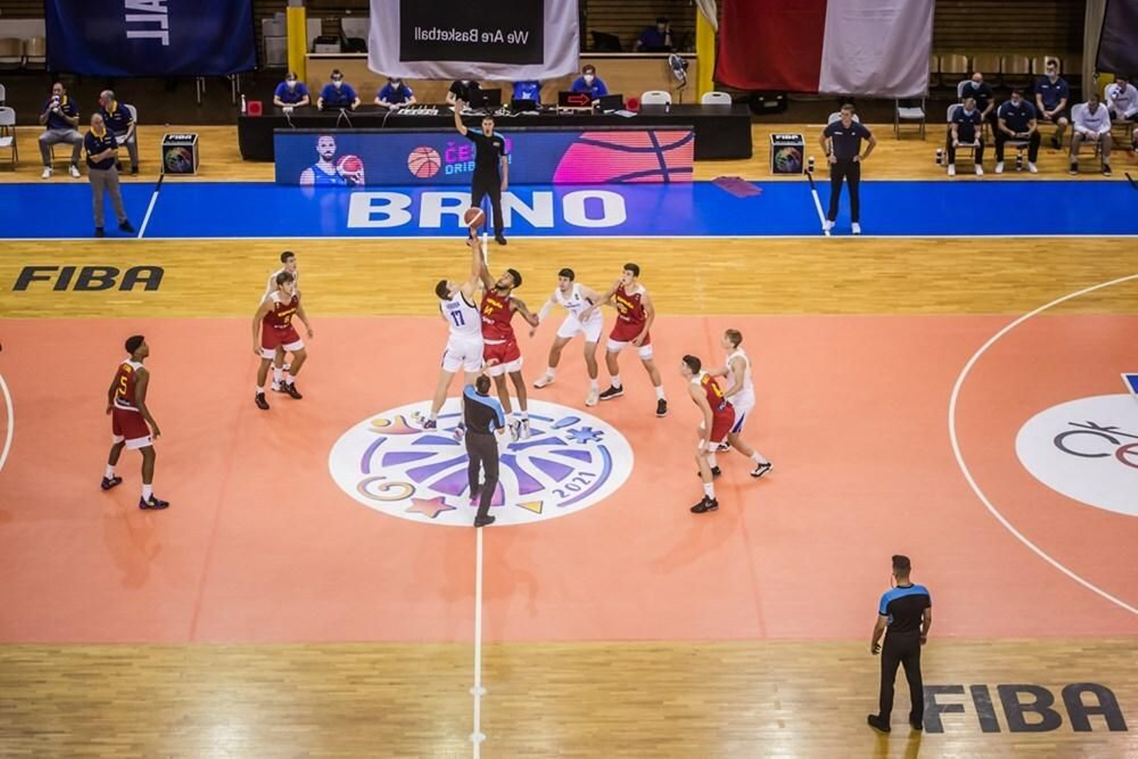 Fotos: los cinco 'malagueños' con España sub 20 en Brno