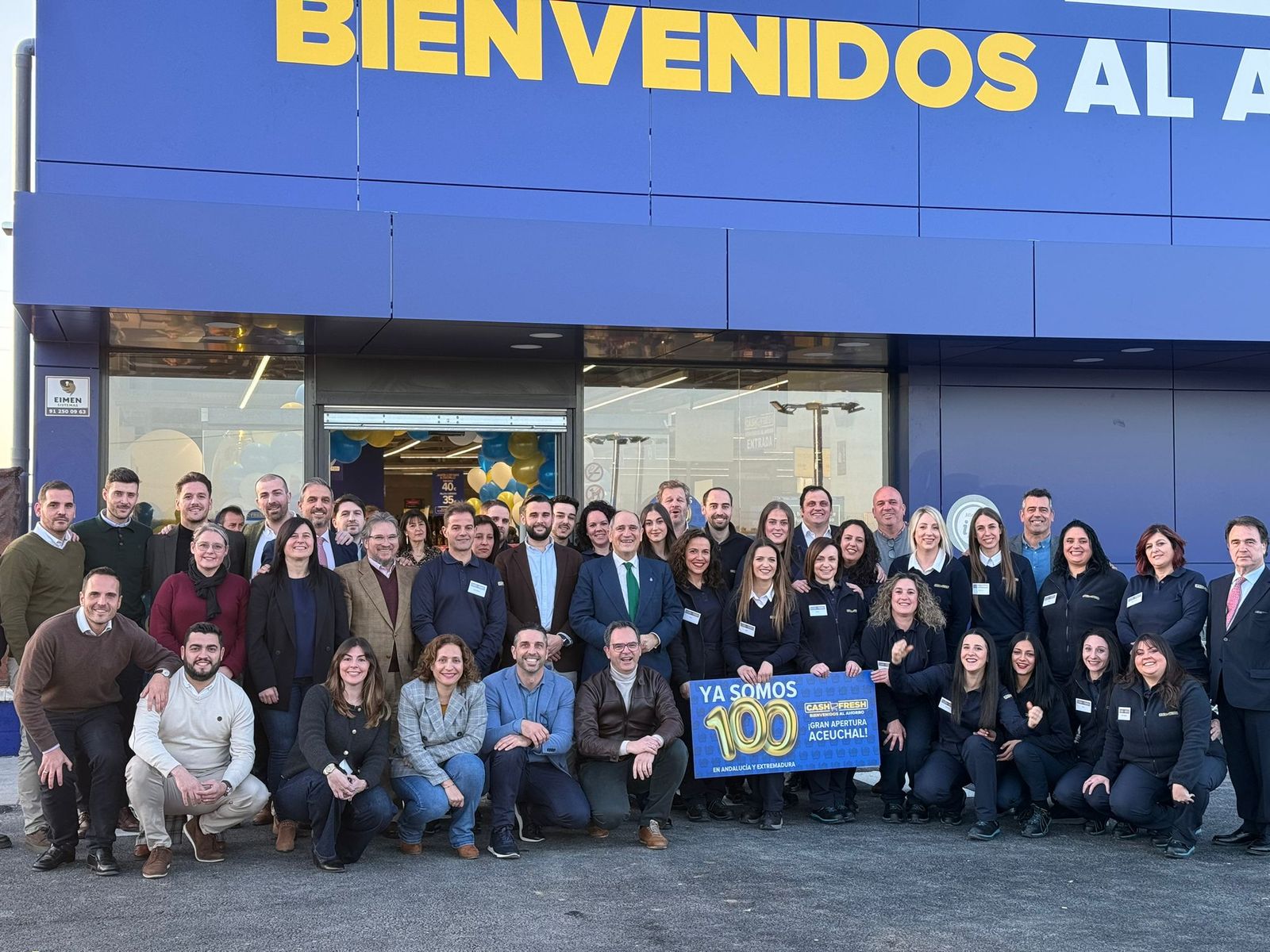 Inauguración de la tienda 100 de Cash Fresh, del Grupo MAS.