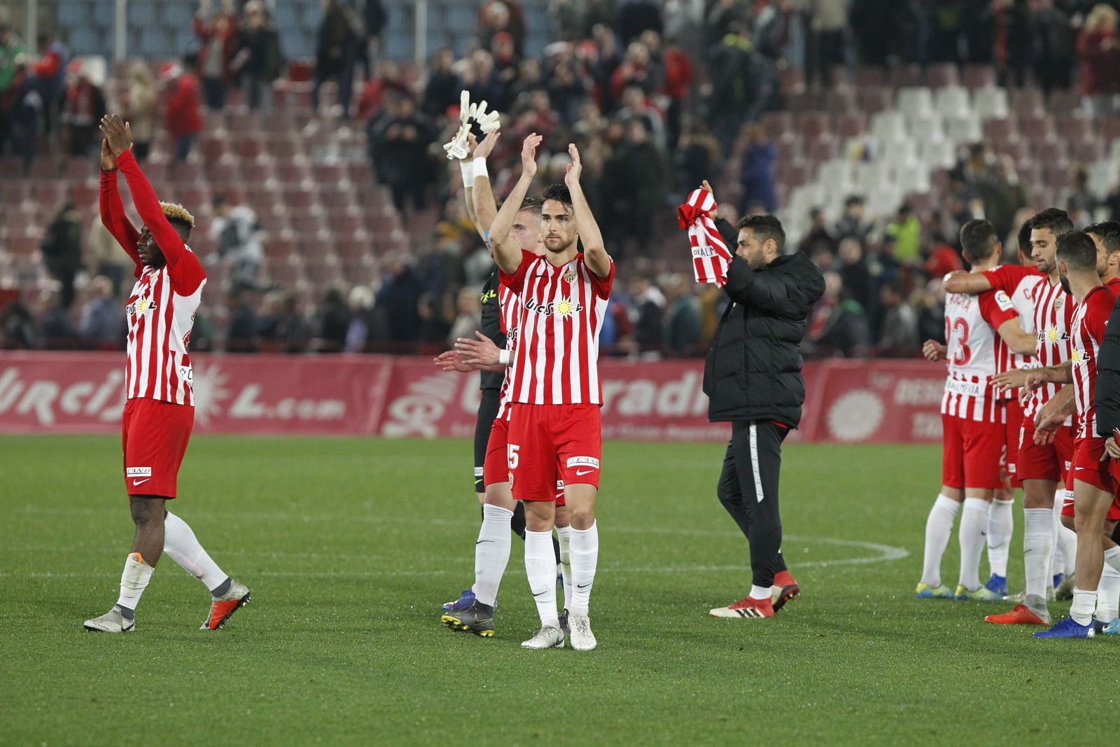 El Almería-Numancia en imágenes