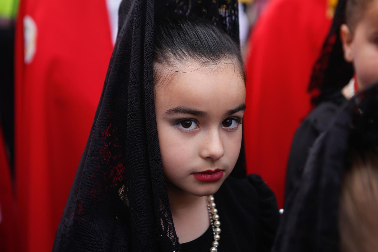Fotos de la procesión infantil del colegio Nuestra Señora de los Milagros de Algeciras