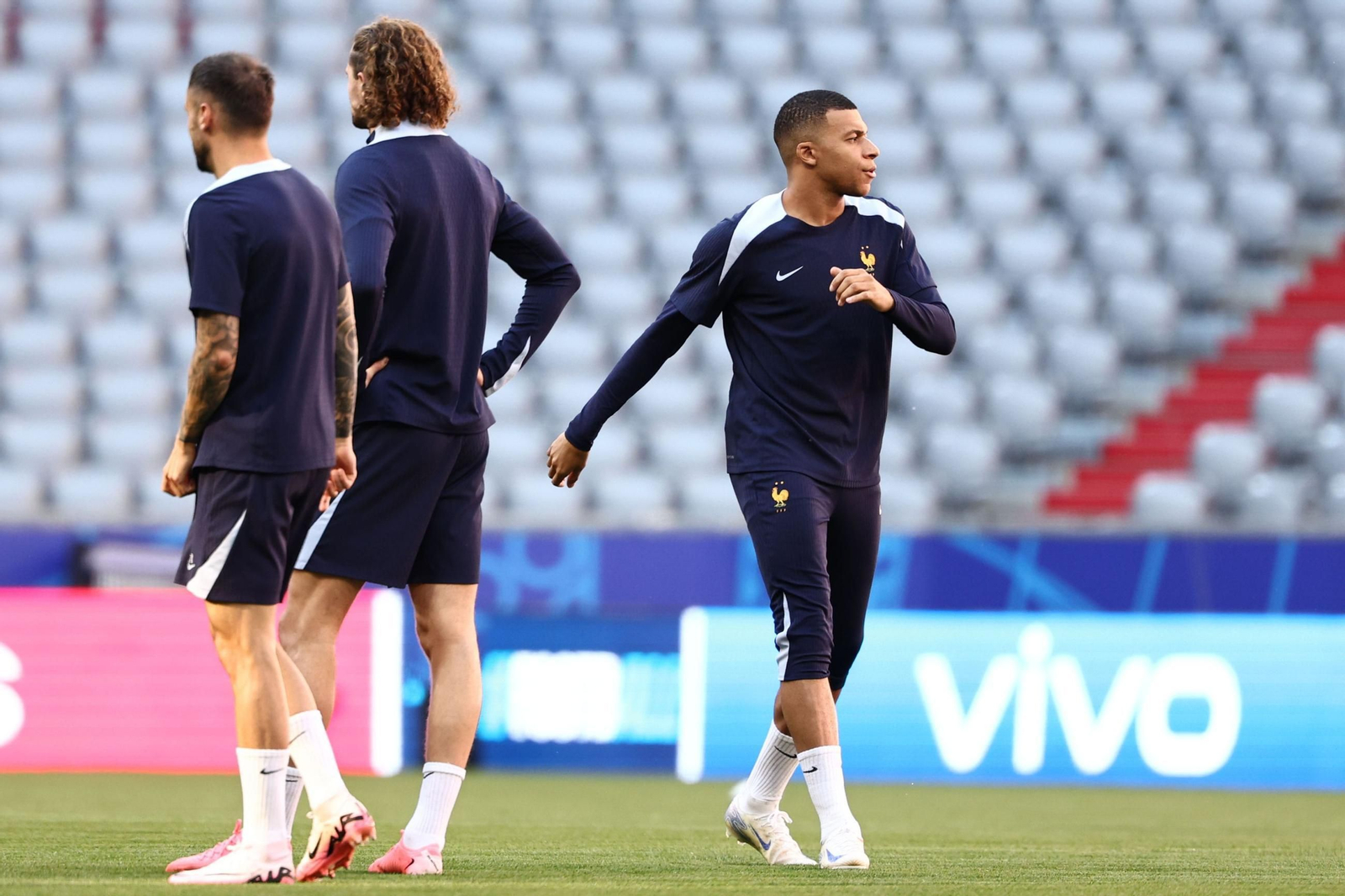 Las fotos de España antes de la semifinal contra Francia