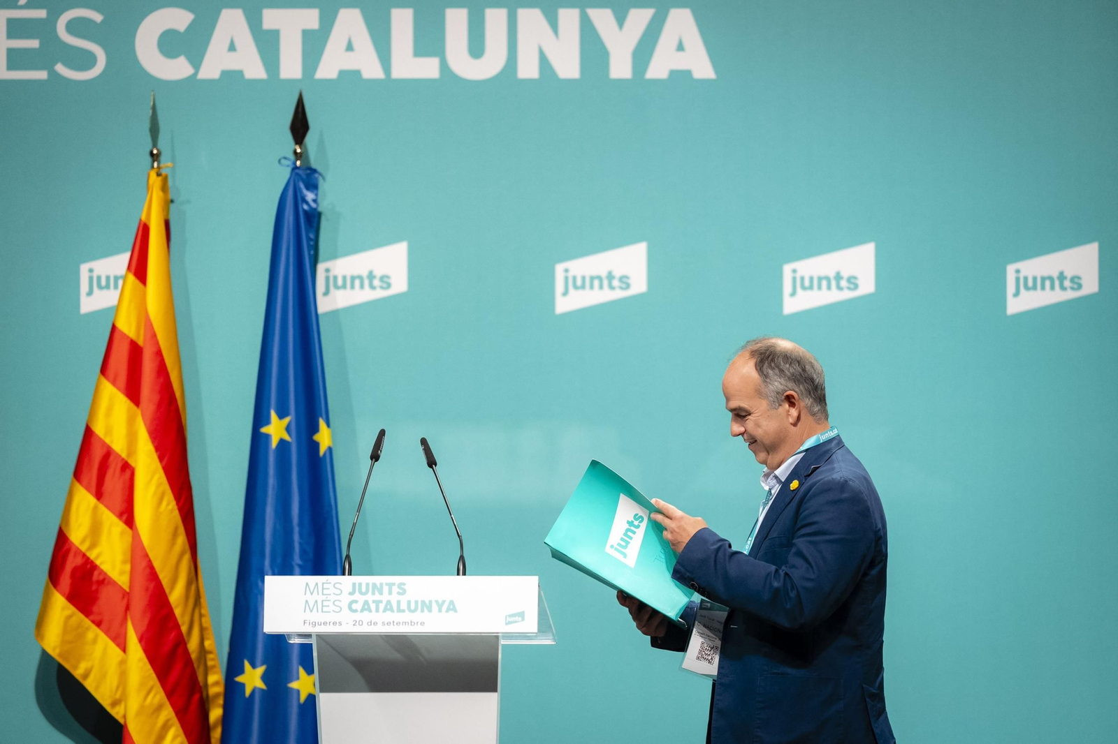 El secretario general de Junts, Jordi Turull, deja en manos de Sánchez un posible adelanto electoral: "Debe hacer una reflexión".