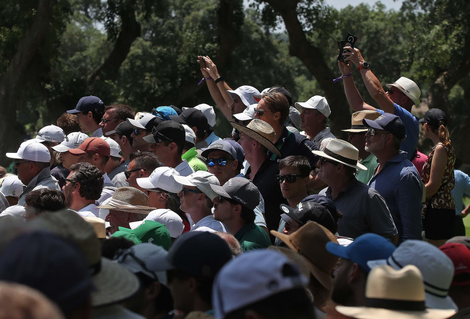 Ambiente durante la  jornada final del LIV Golf Andalucía 2023 en Valderrama