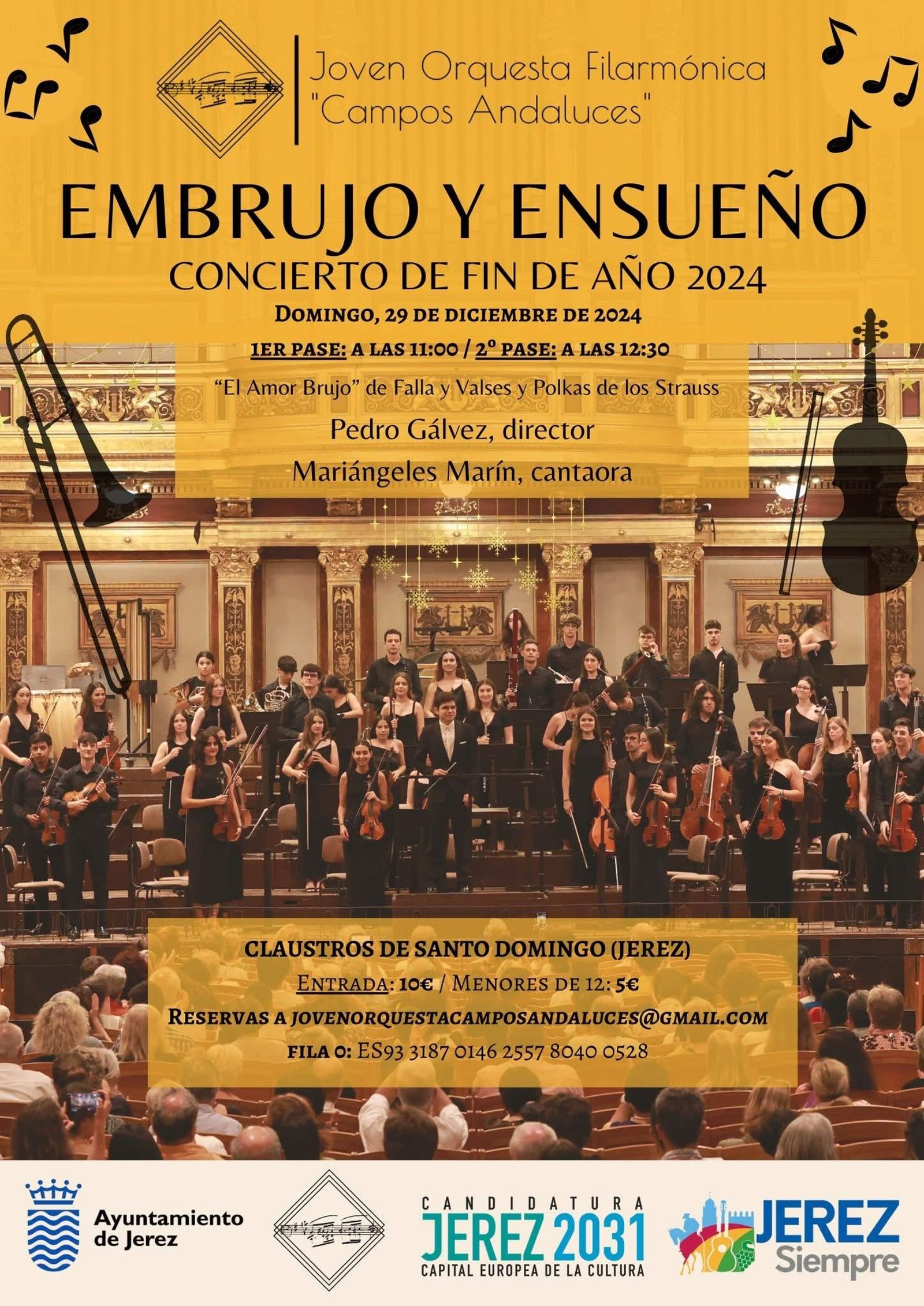 Cartel del concierto.