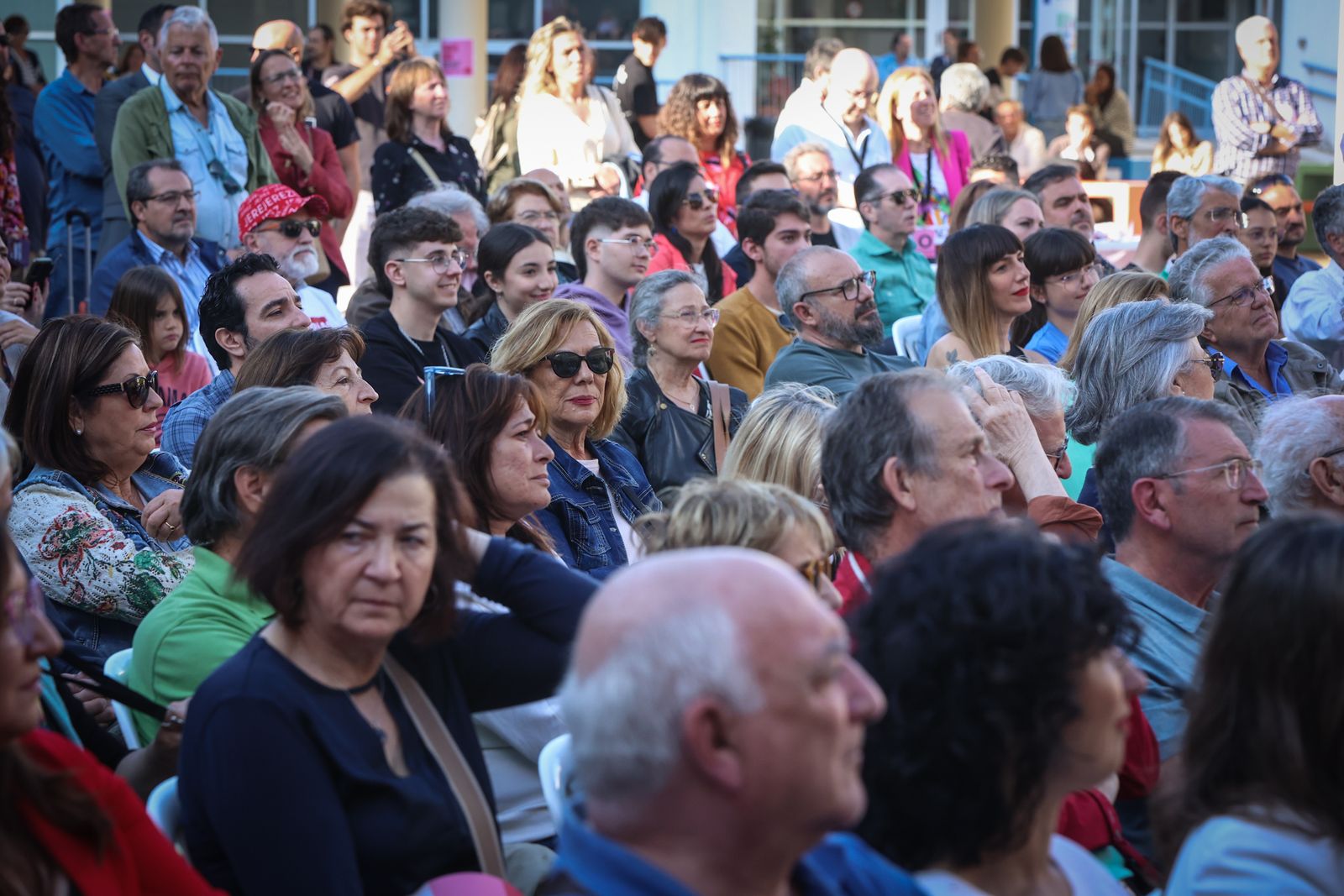 Imágenes del mitin de SUMAR con Yolanda Díaz en Jerez