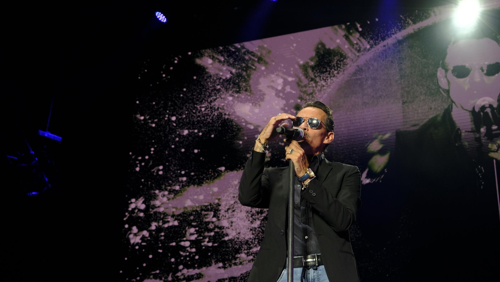 Concierto de Marc Anthony en Roquetas, en imágenes