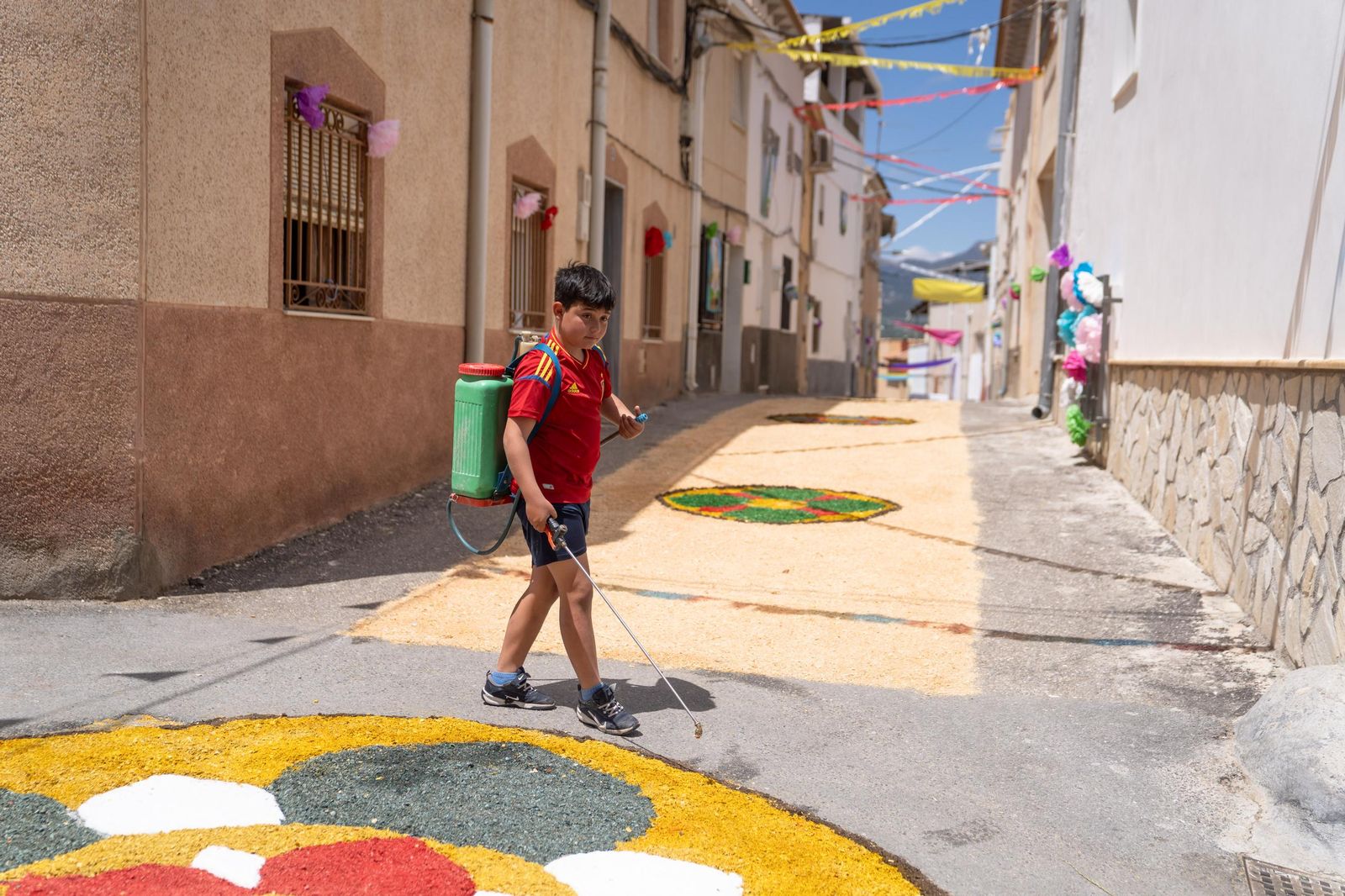 Festividad por la Virgen de Fátima en Tíjola, en imágenes