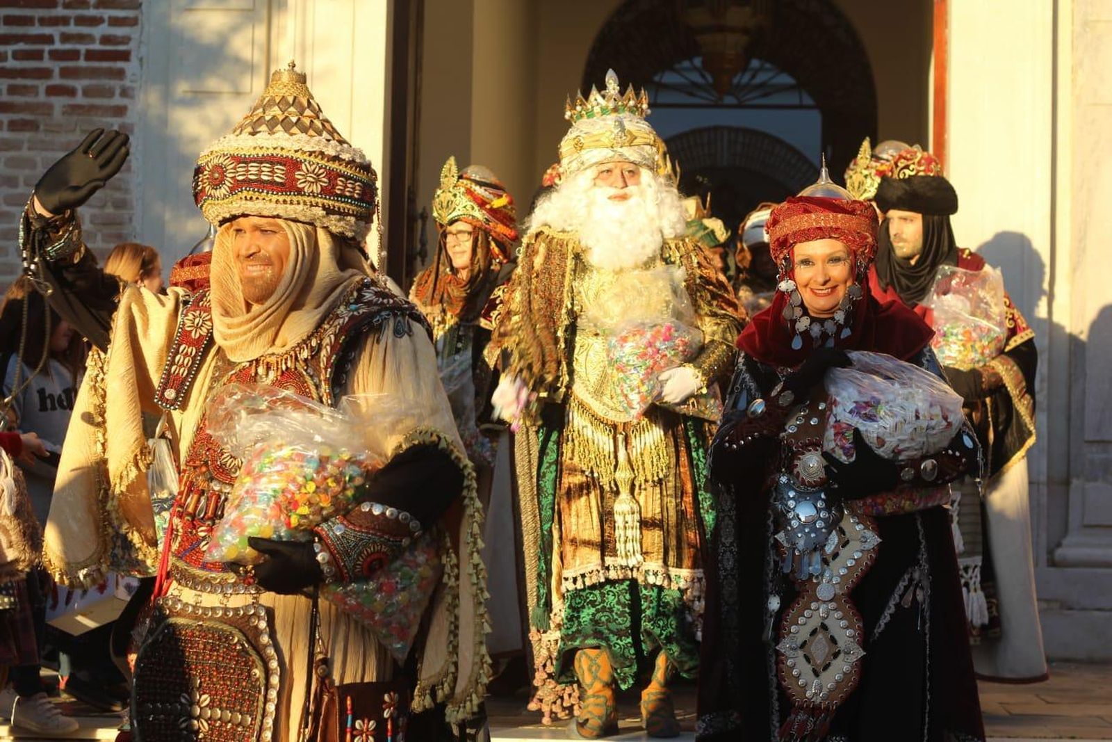 Los Reyes Magos en la provincia, en imágenes.