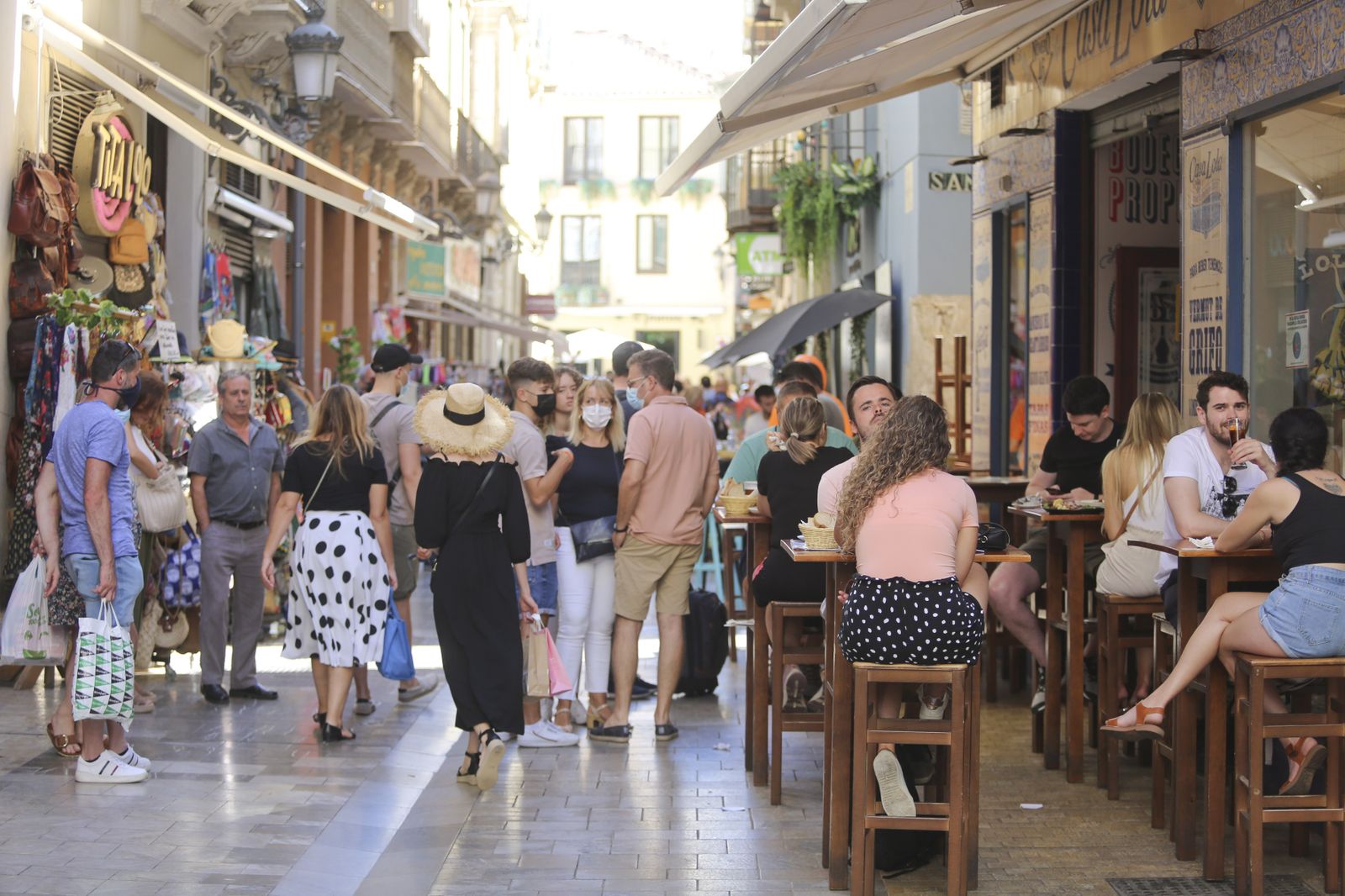Fotos: Así entra Málaga en la nueva normalidad del Covid