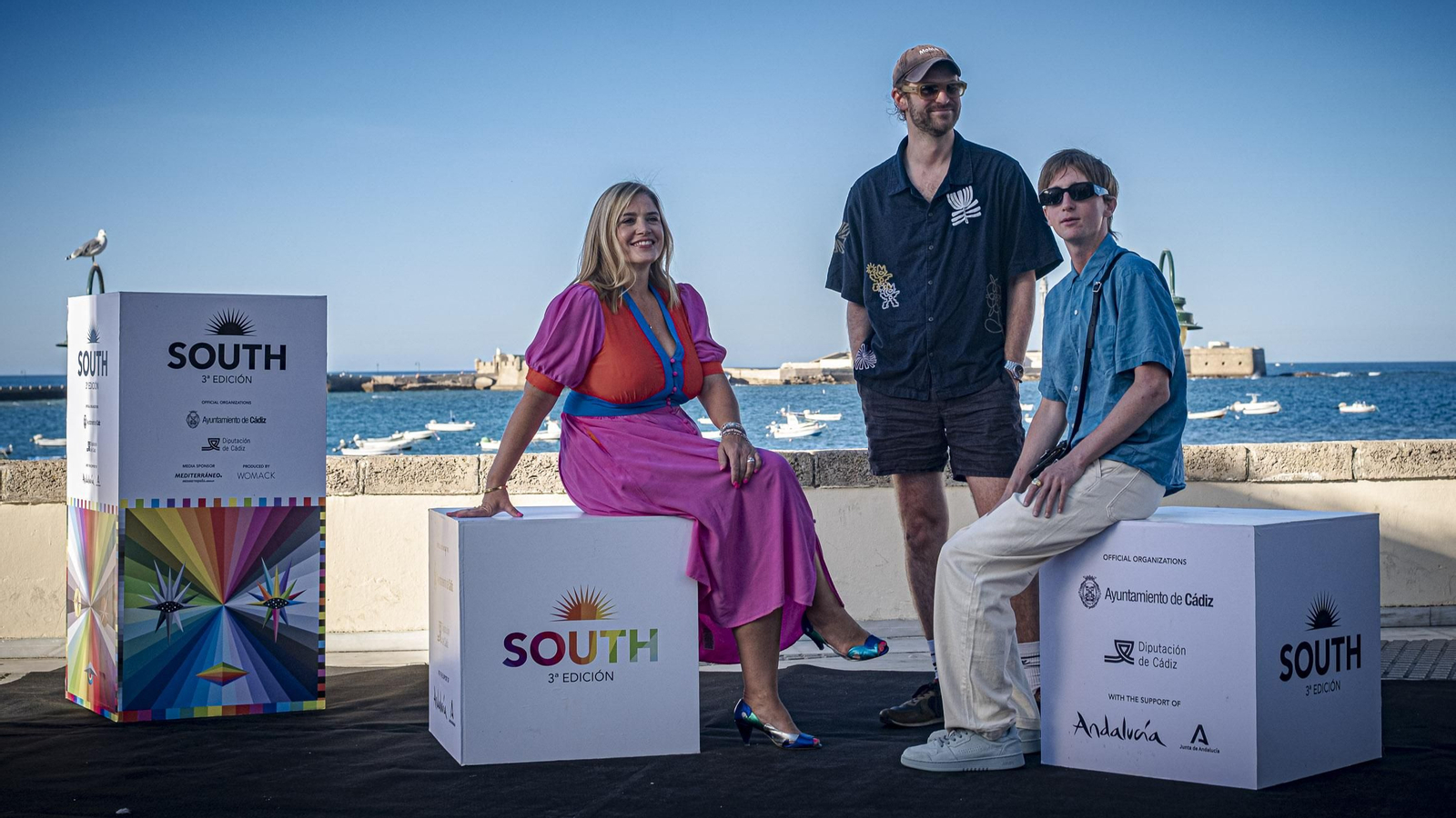Las imágenes del photocall del domingo 14 del South Series Festival en La Caleta de Cádiz