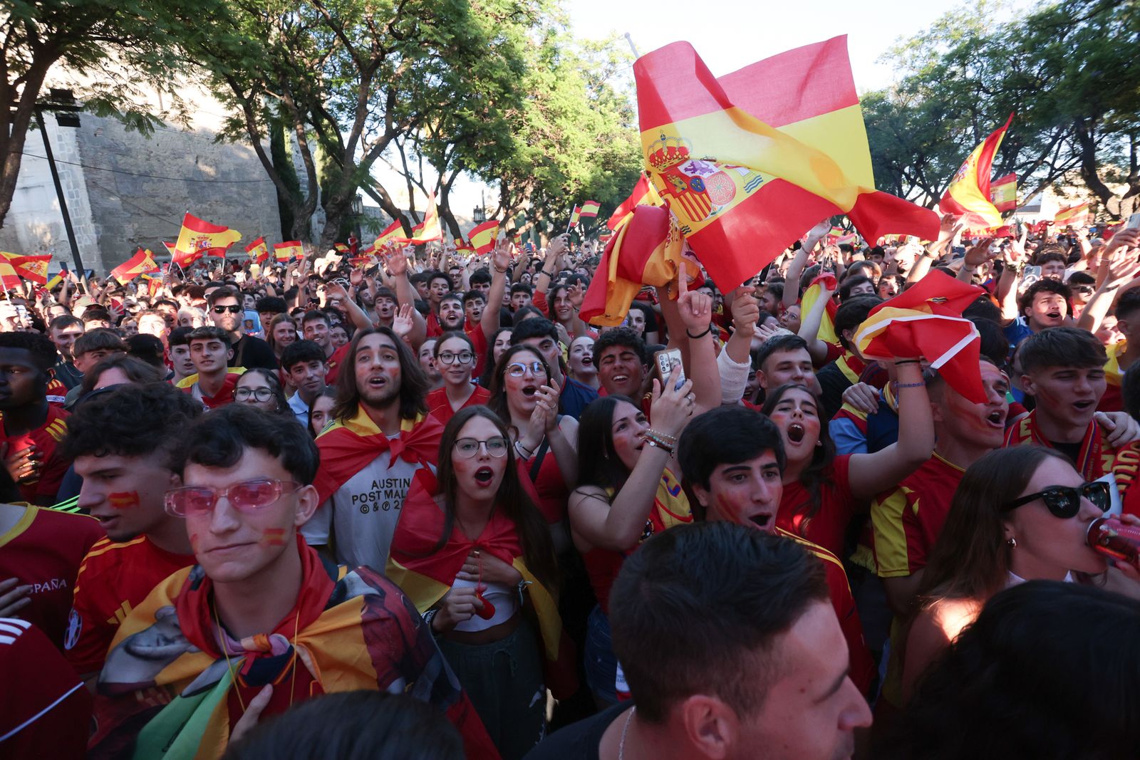 Jerez con la Selección Española, en imágenes