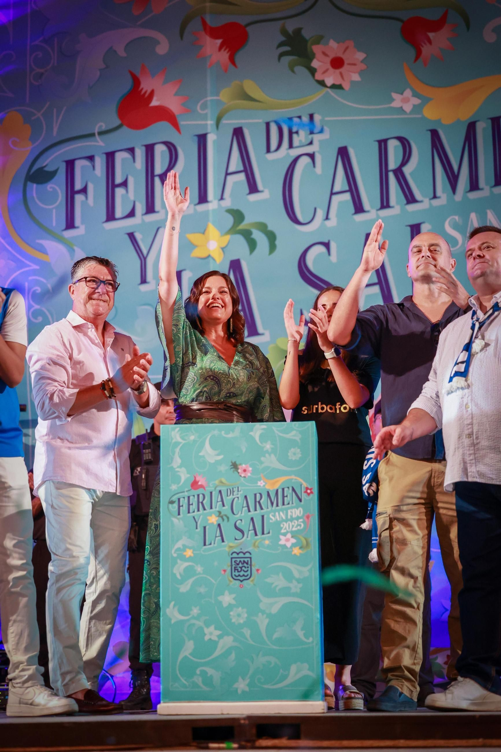 Feria del Carmen y de la Sal 2025 en San Fernando: las imágenes de la primera noche