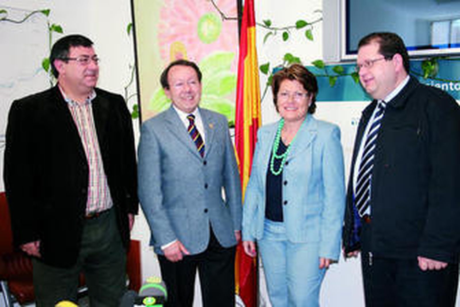 Juan Torres, José Luis Bergillos, María del Carmen Aguilera y Antonio Crespillo anuncian la declaración