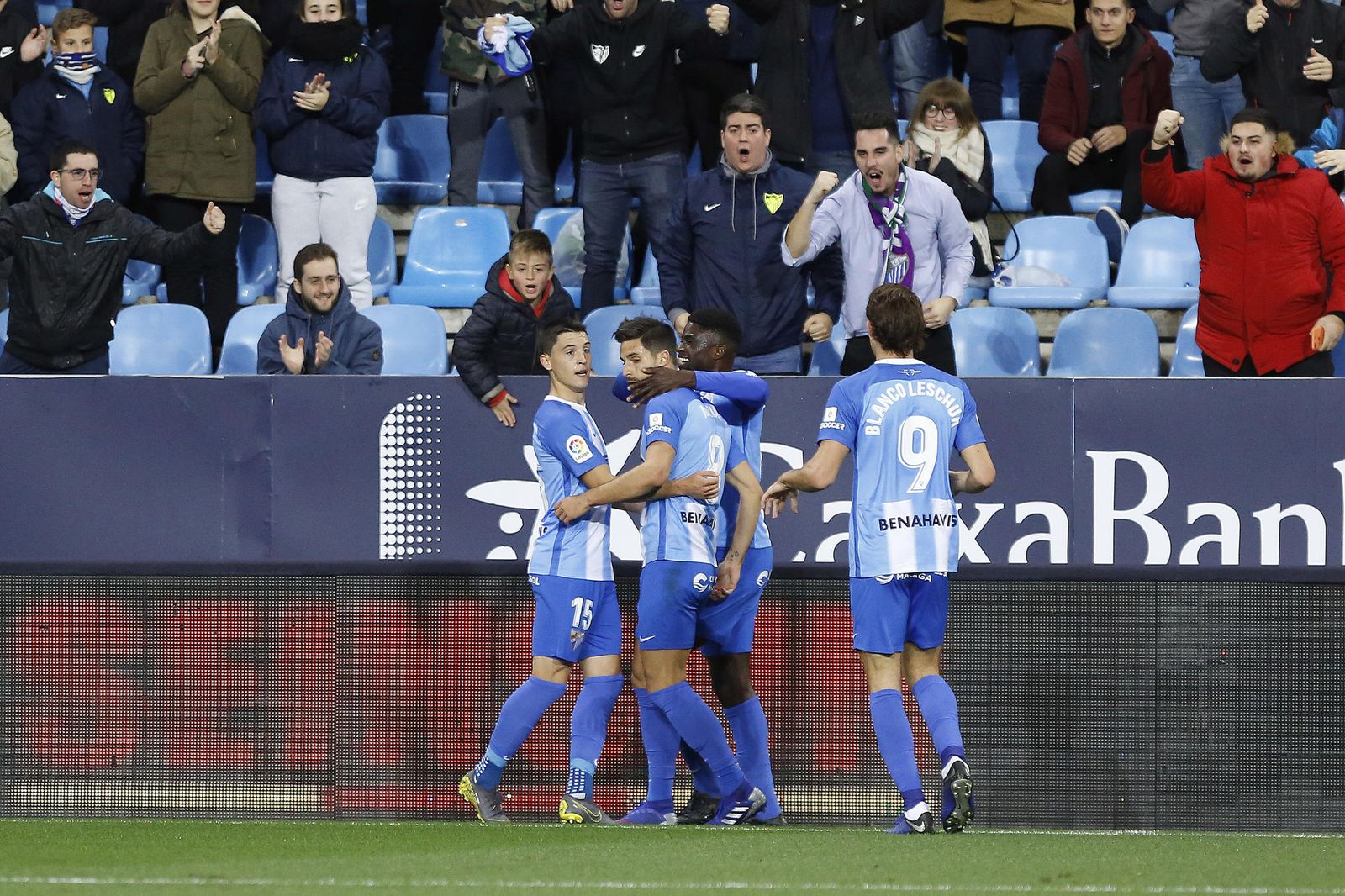 Las imágenes del Málaga-Almería.