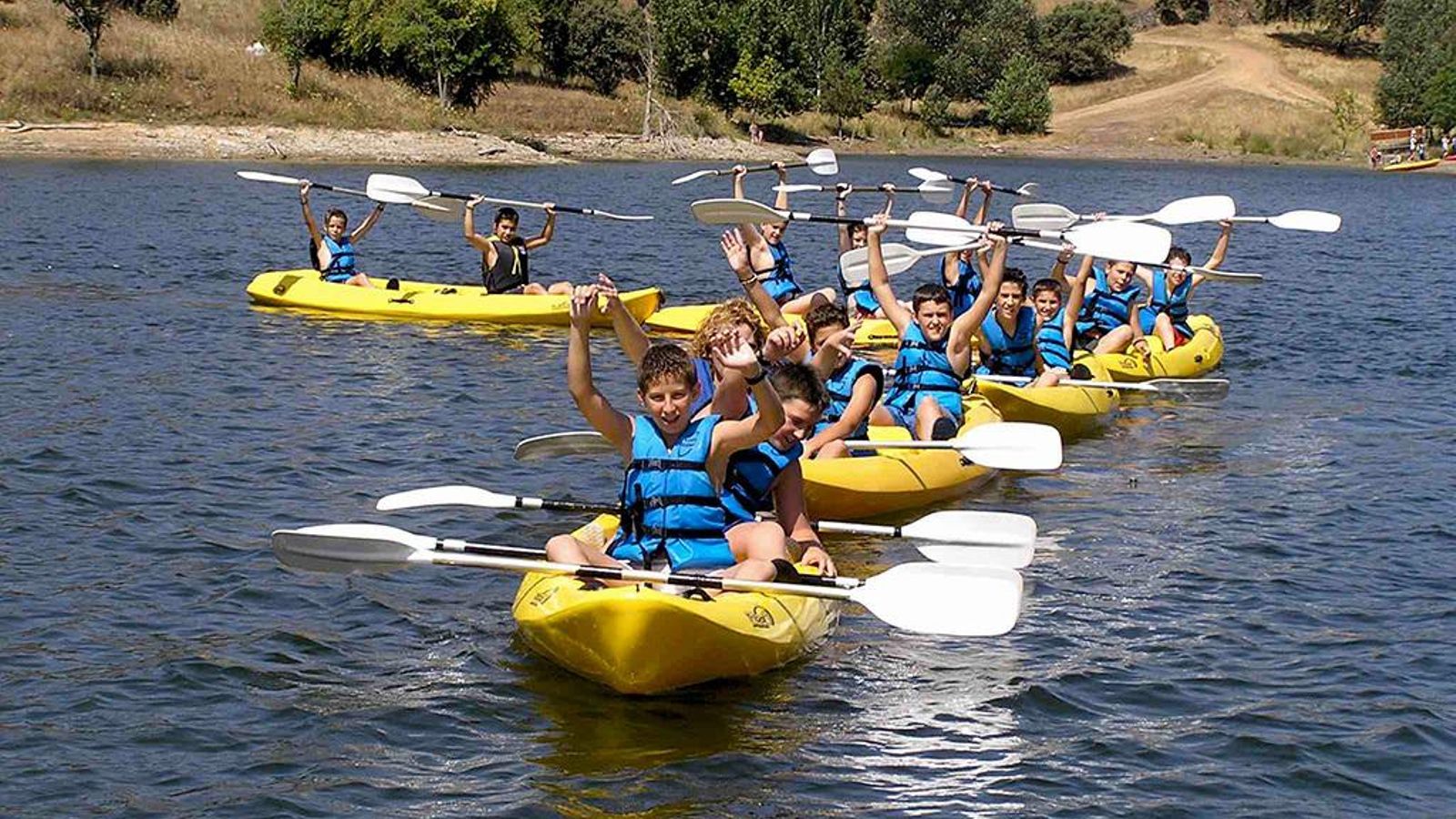 Las actividades multiaventura son el principal reclamo en El Pintado.