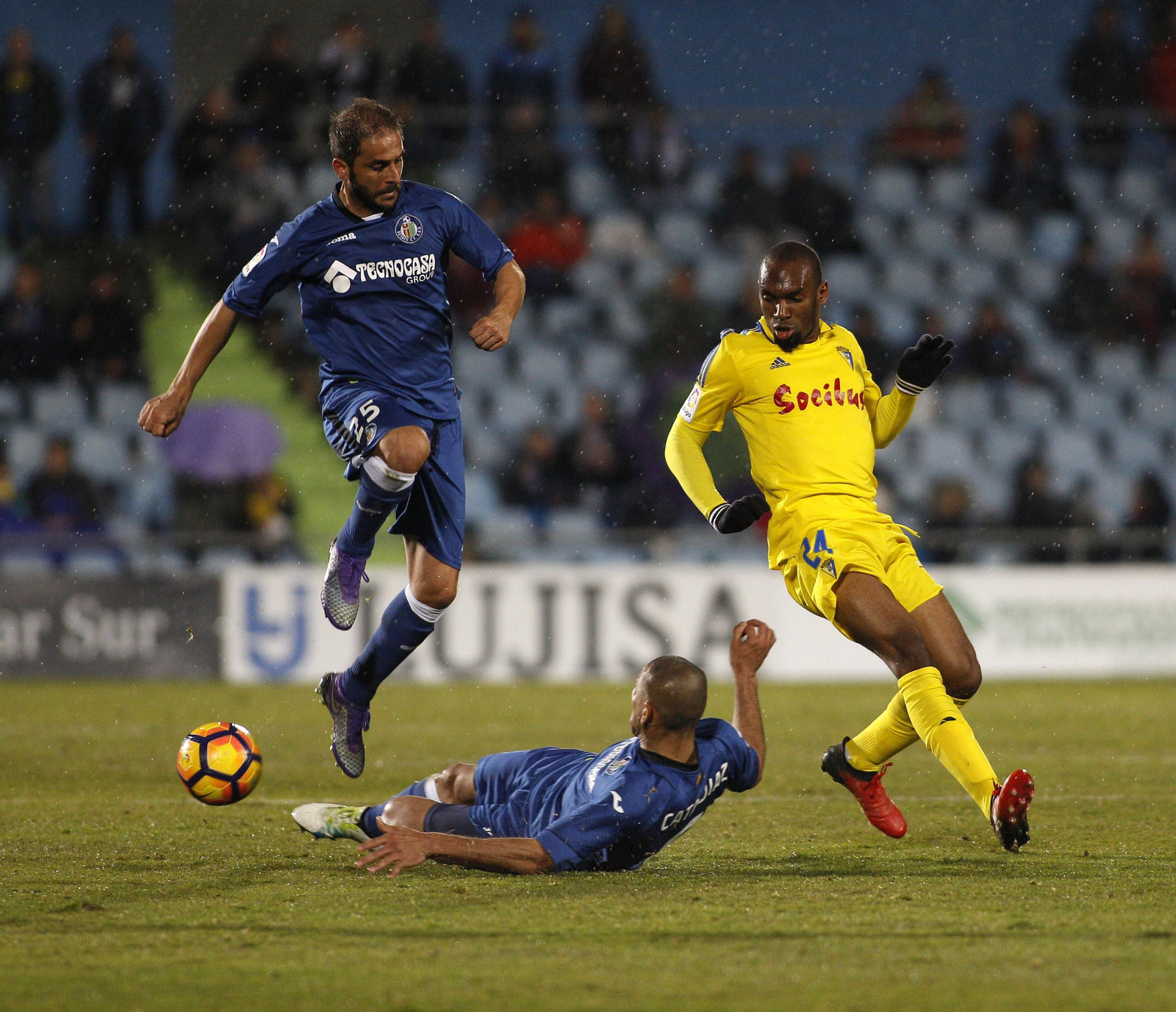 Las imágenes del Getafe-Cádiz