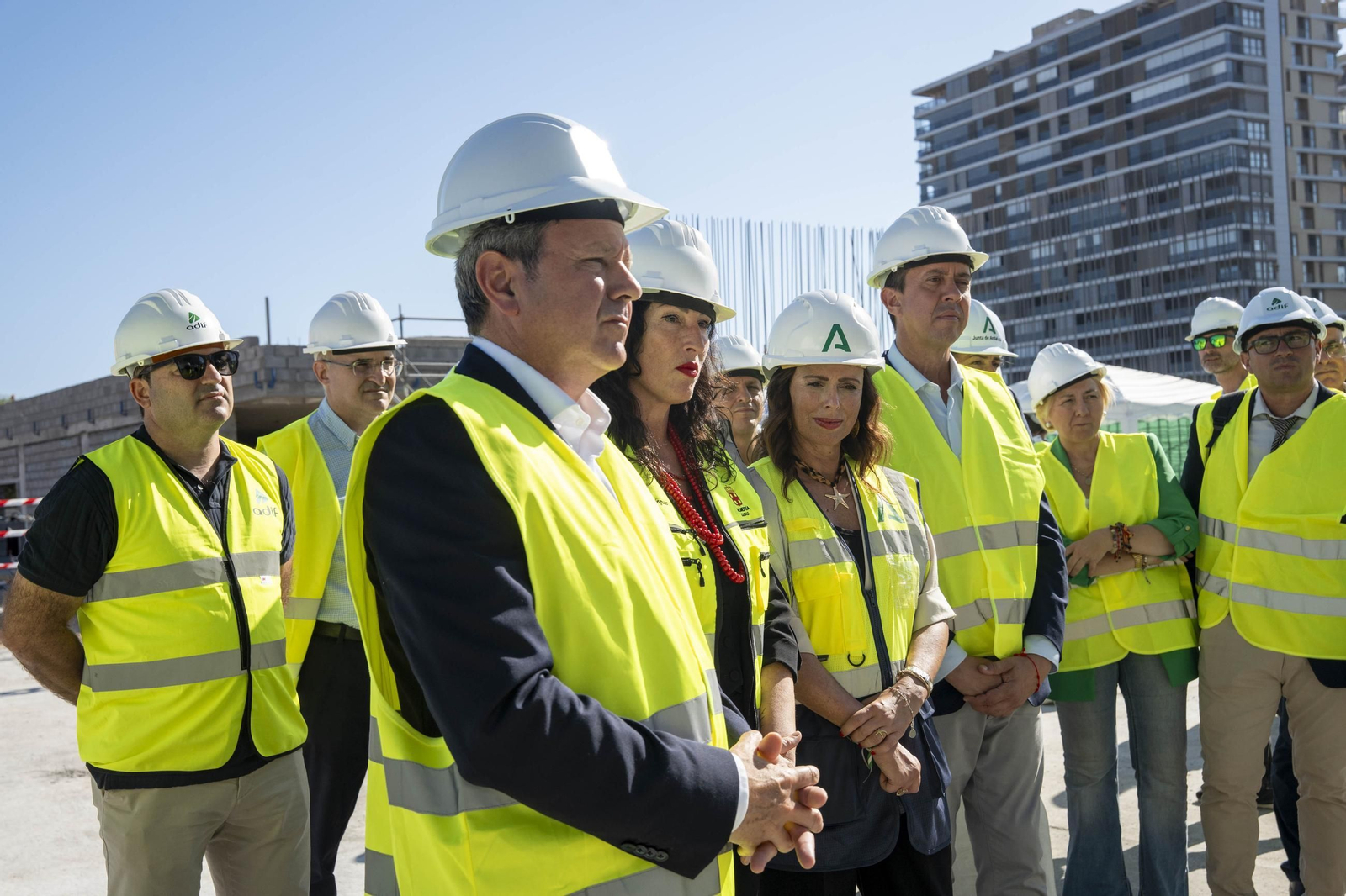 Las mejores imágenes de las obras de integración ferroviaria en Almería