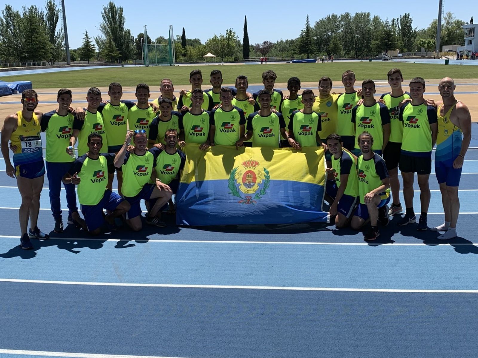 El equipo masculino del Bahía de Algeciras