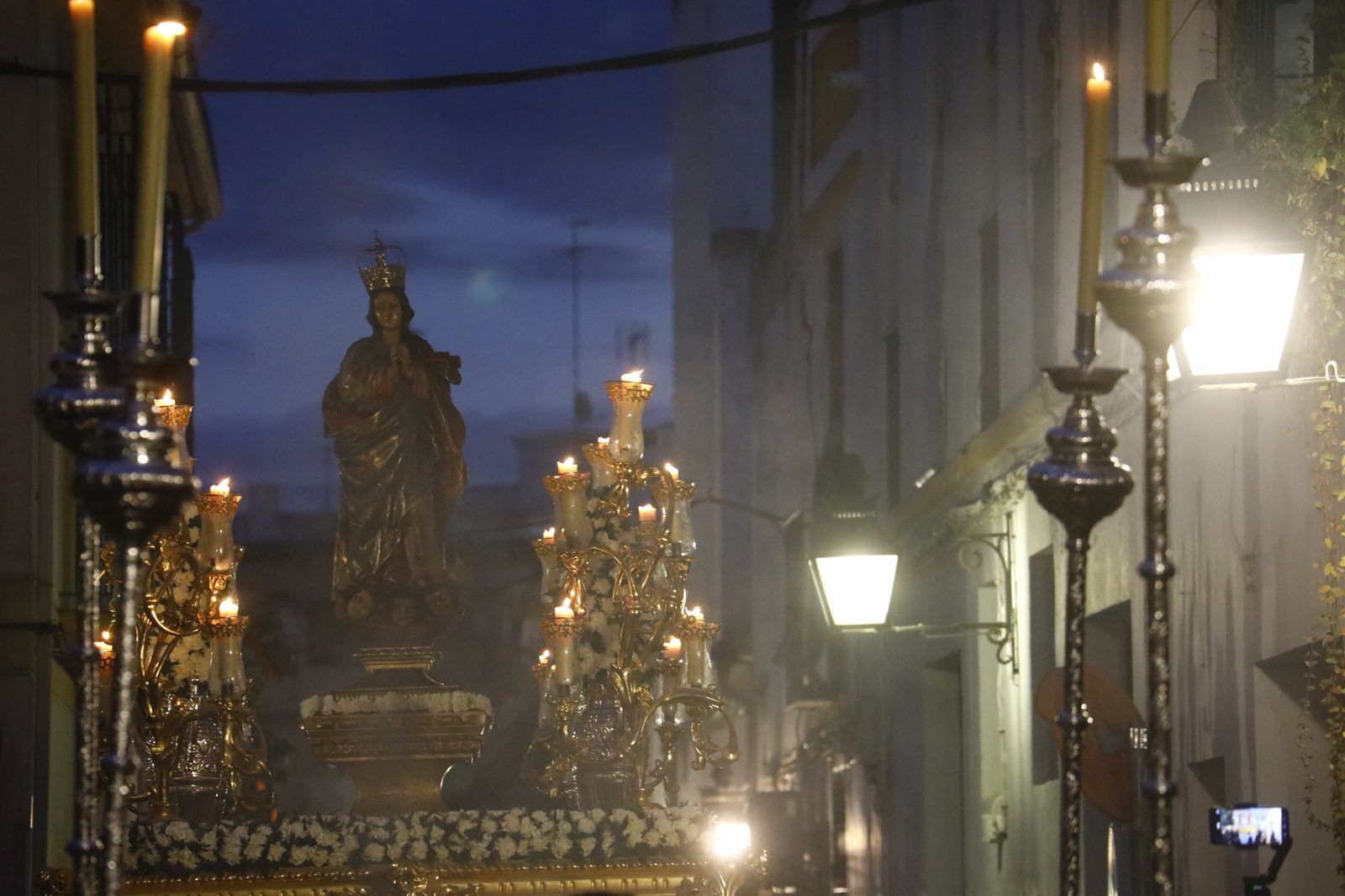 La procesión de la Inmaculada, en fotografías.