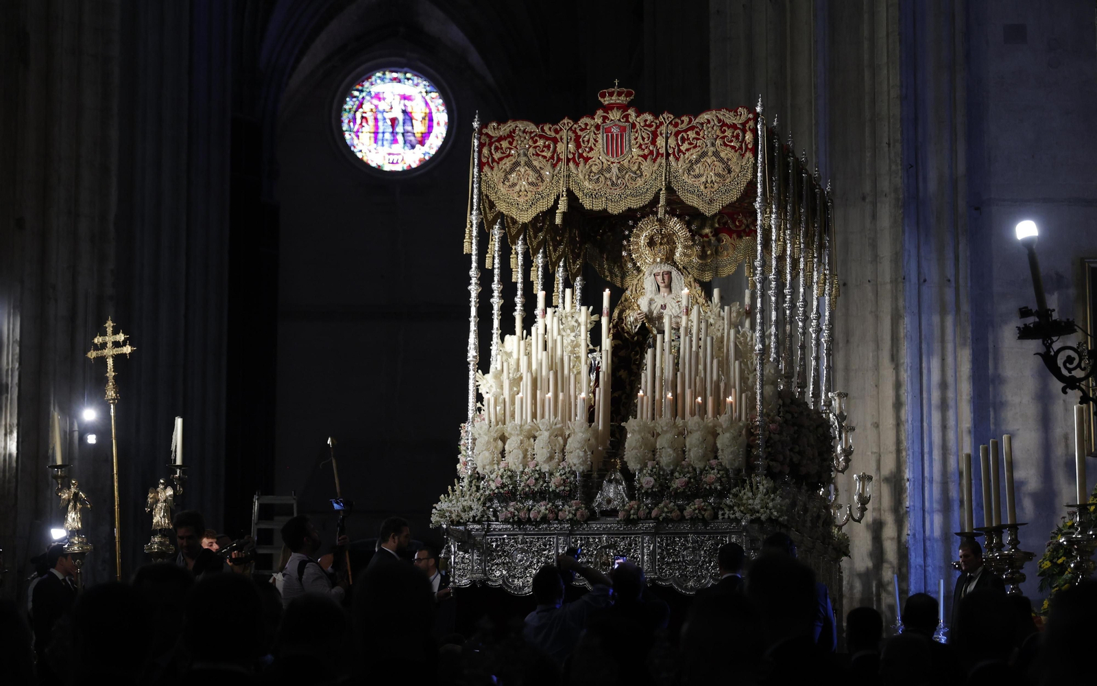 Imágenes del regreso de la Virgen de las Mercedes a su templo
