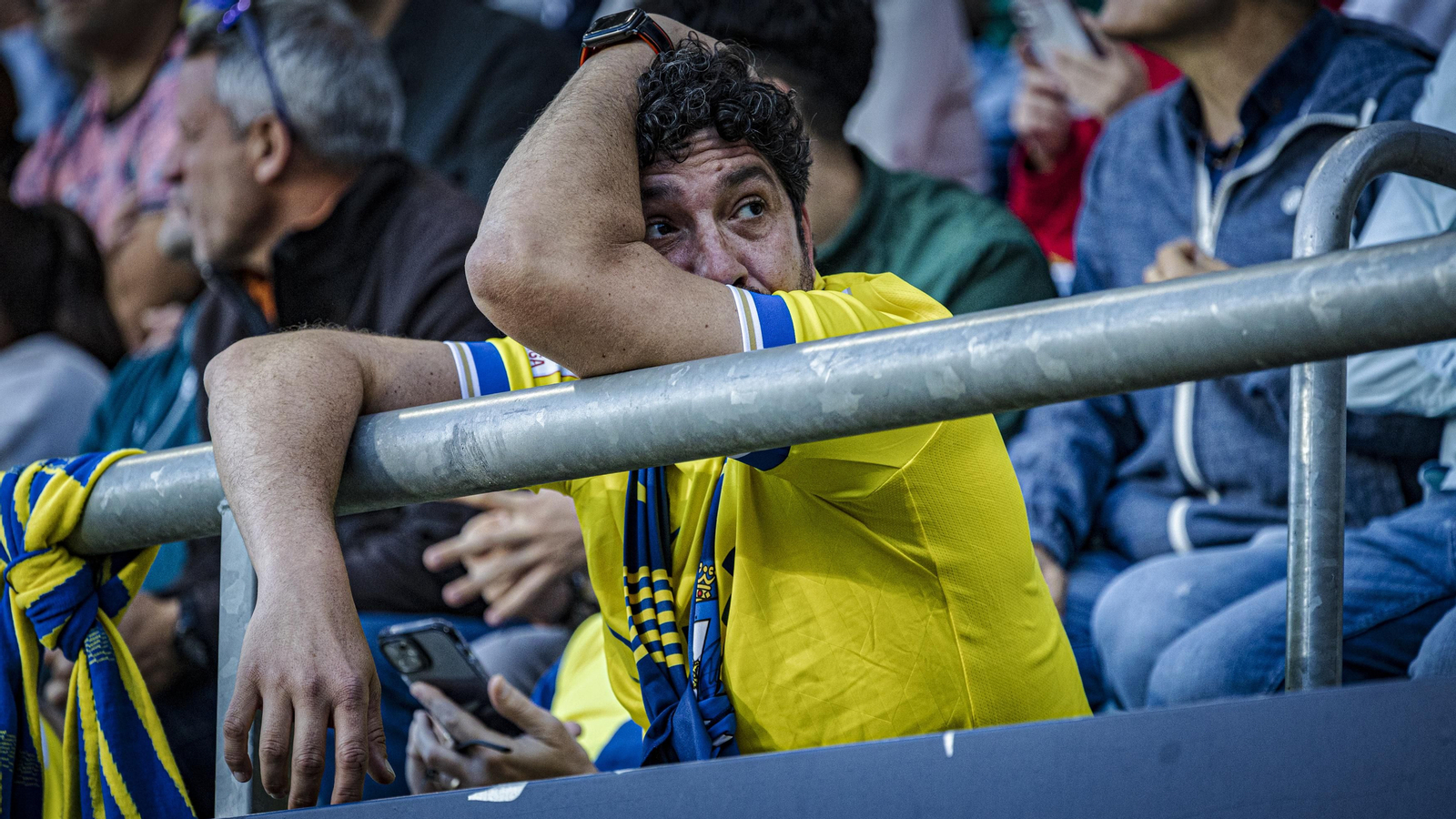 Partido del Cádiz CF contra la UD Las Palmas