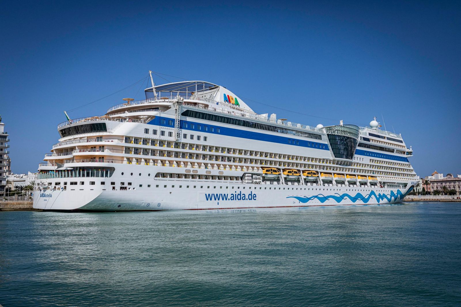 Cruceros y cruceristas, este miércoles, en Cádiz