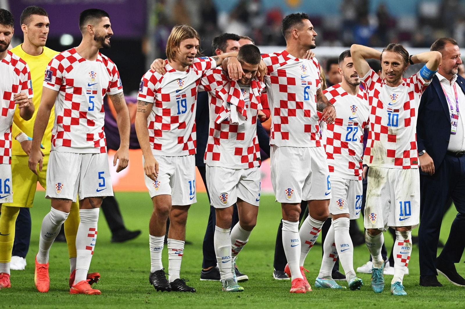 Las fotos del Croacia-Marruecos del Mundial de Qatar