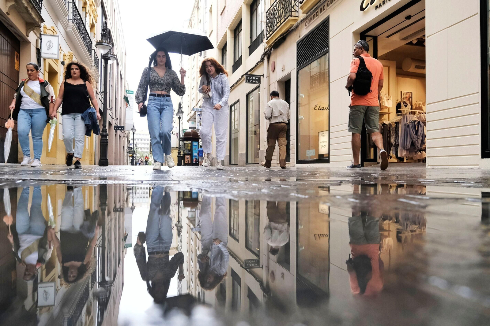 La lluvia regresa a Córdoba, en imágenes