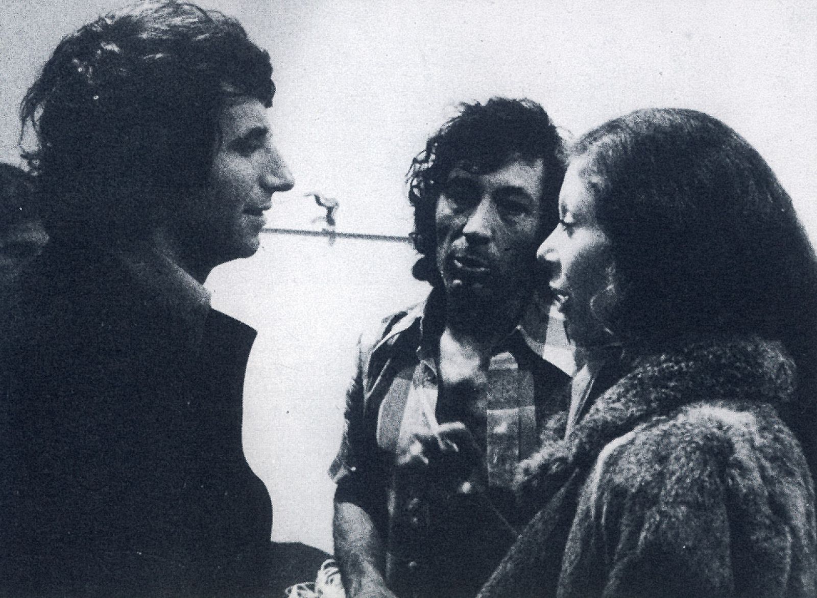 Jack Lang, Salvador Távora y Lilyane Drillon en París durante el estreno de 'Quejío'.