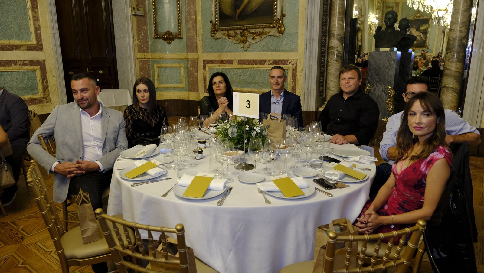 Imágenes de la presentación de la marca Vegavilanos en el Casino de Madrid