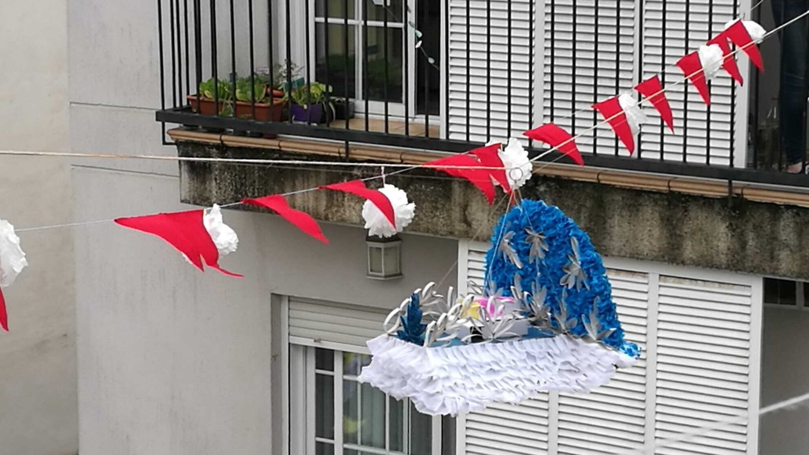 Una de las carrozas de la Batalla de las Flores