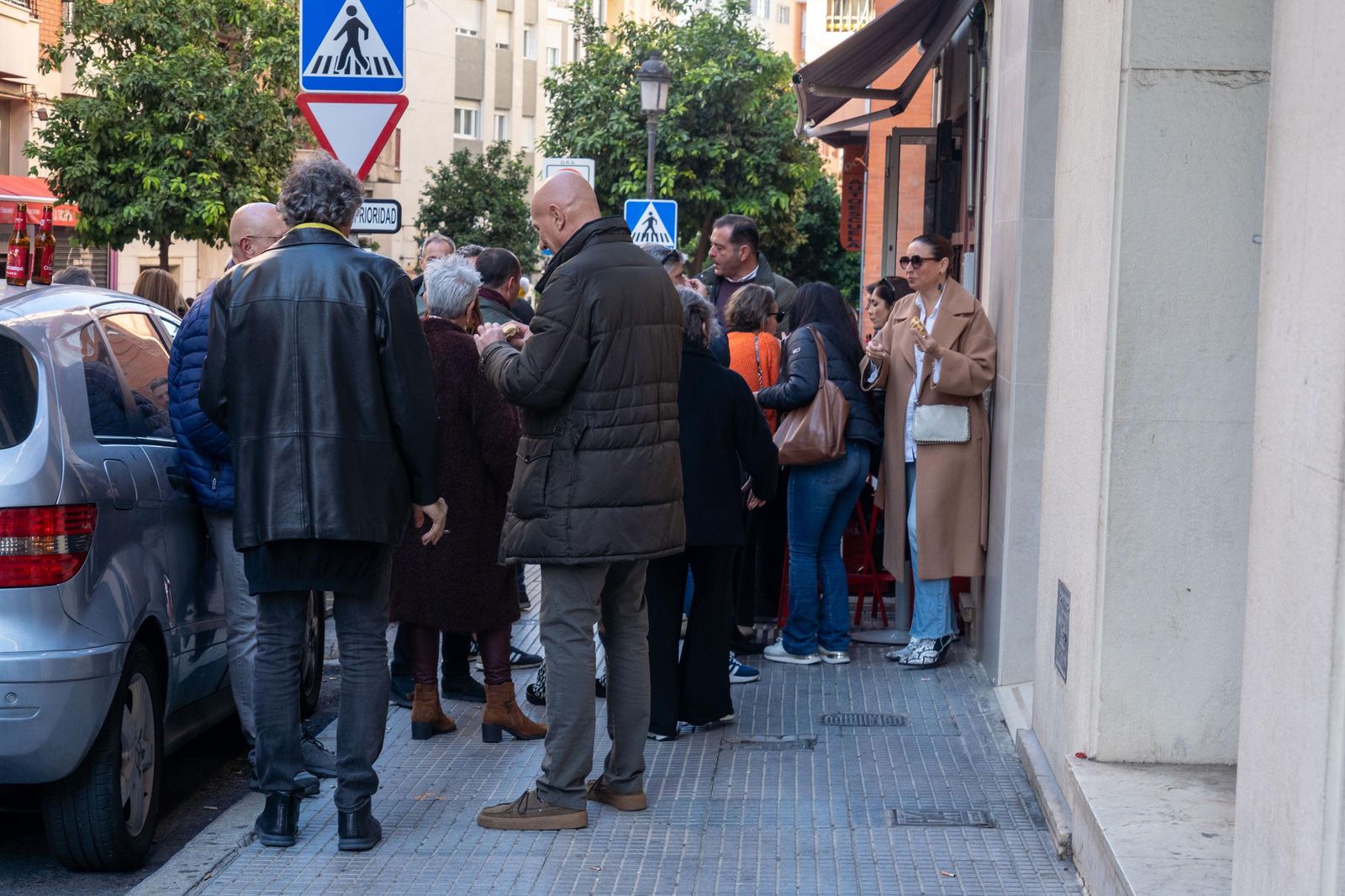 Imágenes de la fiesta del 31 de diciembre en las calles de Huelva