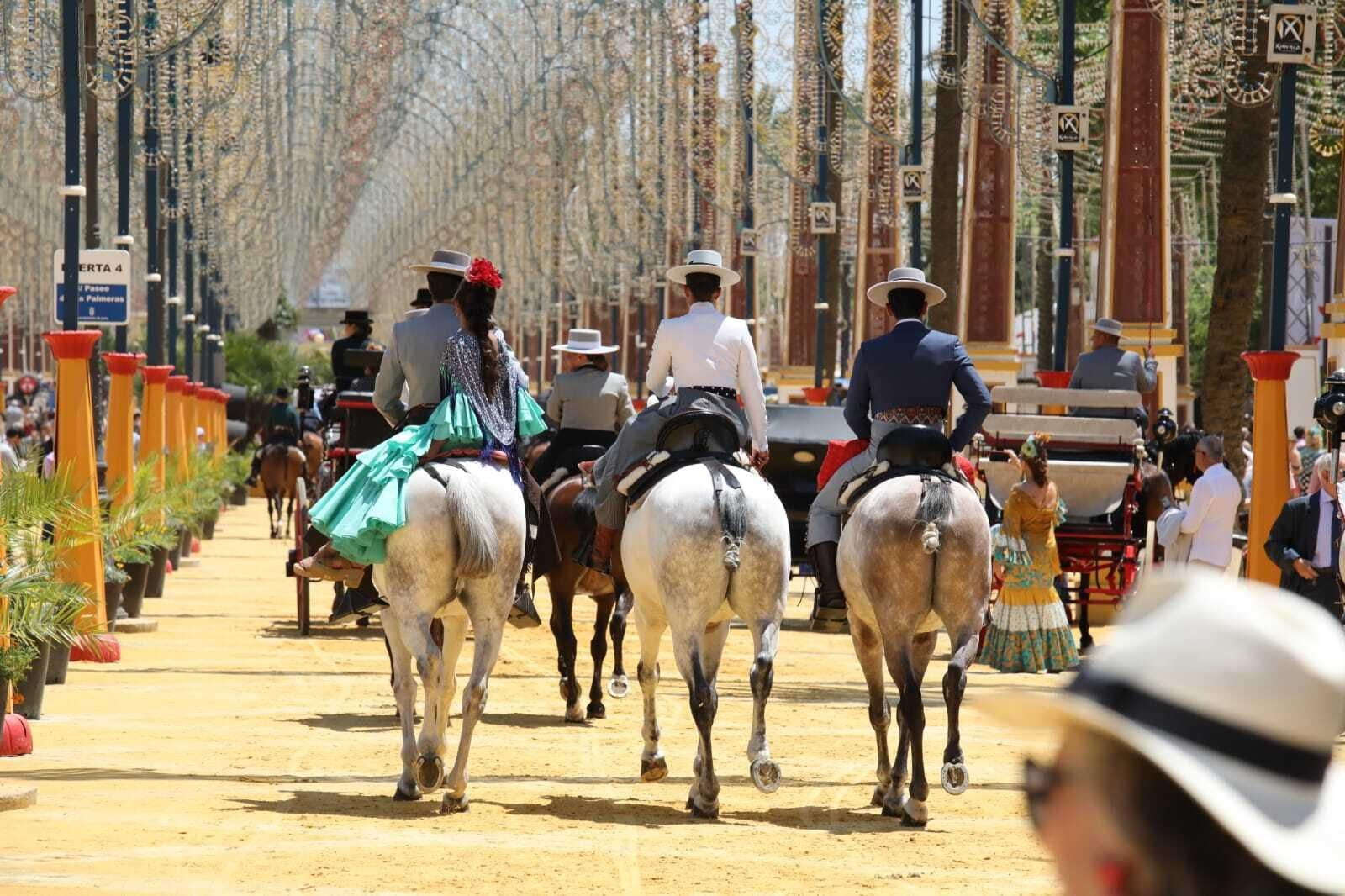 Las imágenes del Domingo de Feria del Caballo de Jerez