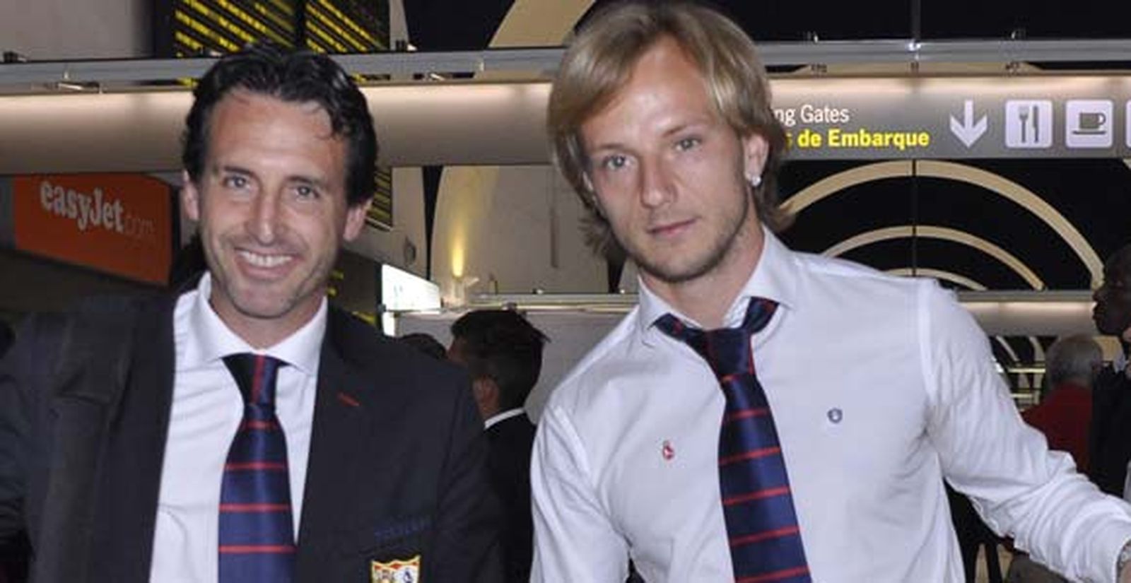 Unai Emery y Monchi se deshacen en elogios hacia la figura de Rakitic