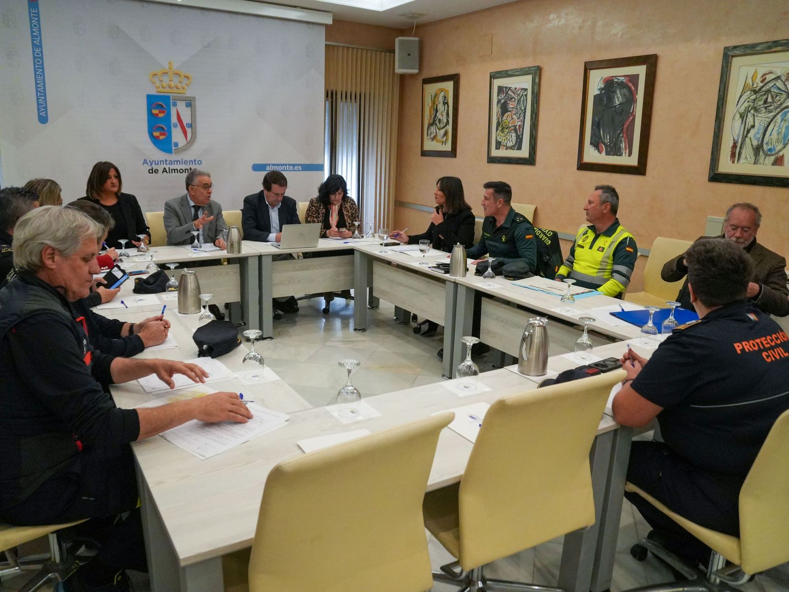 Junta Local de Seguridad para el Mundial de Motocross.