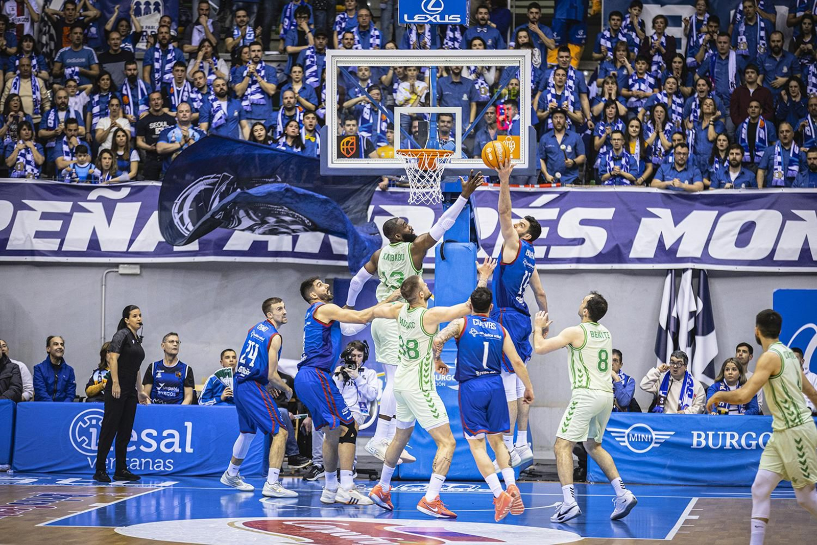 Las fotos del San Pablo Burgos - Betis Baloncesto