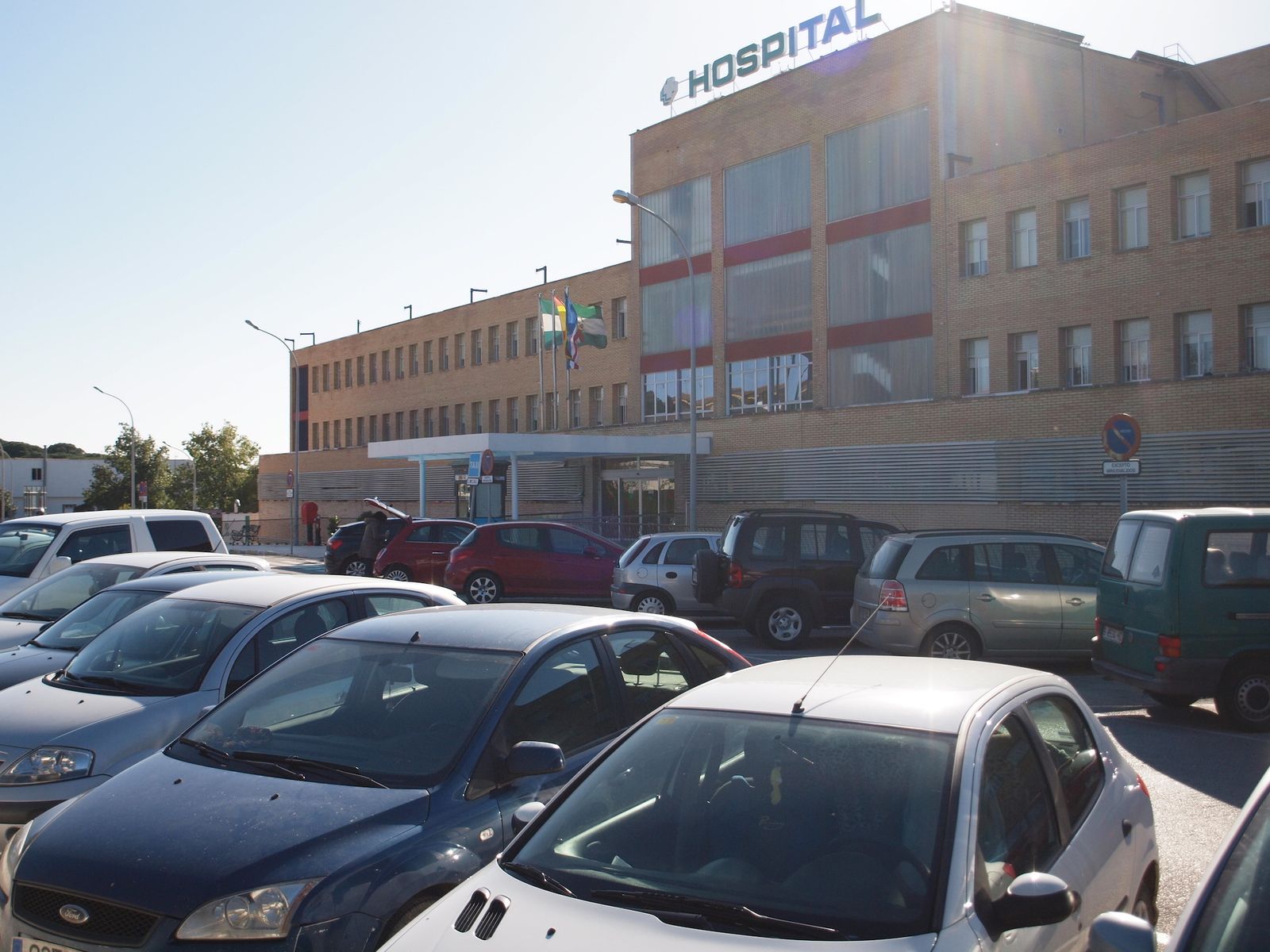 Imagen del hospital de Riotinto.