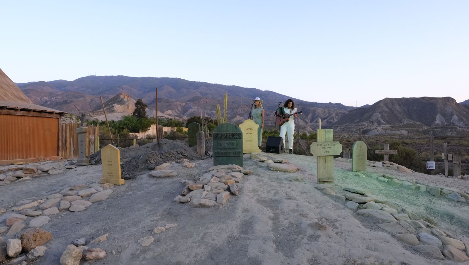 Imágenes de la inauguración del Almería Western Film Festival, en Tabernas
