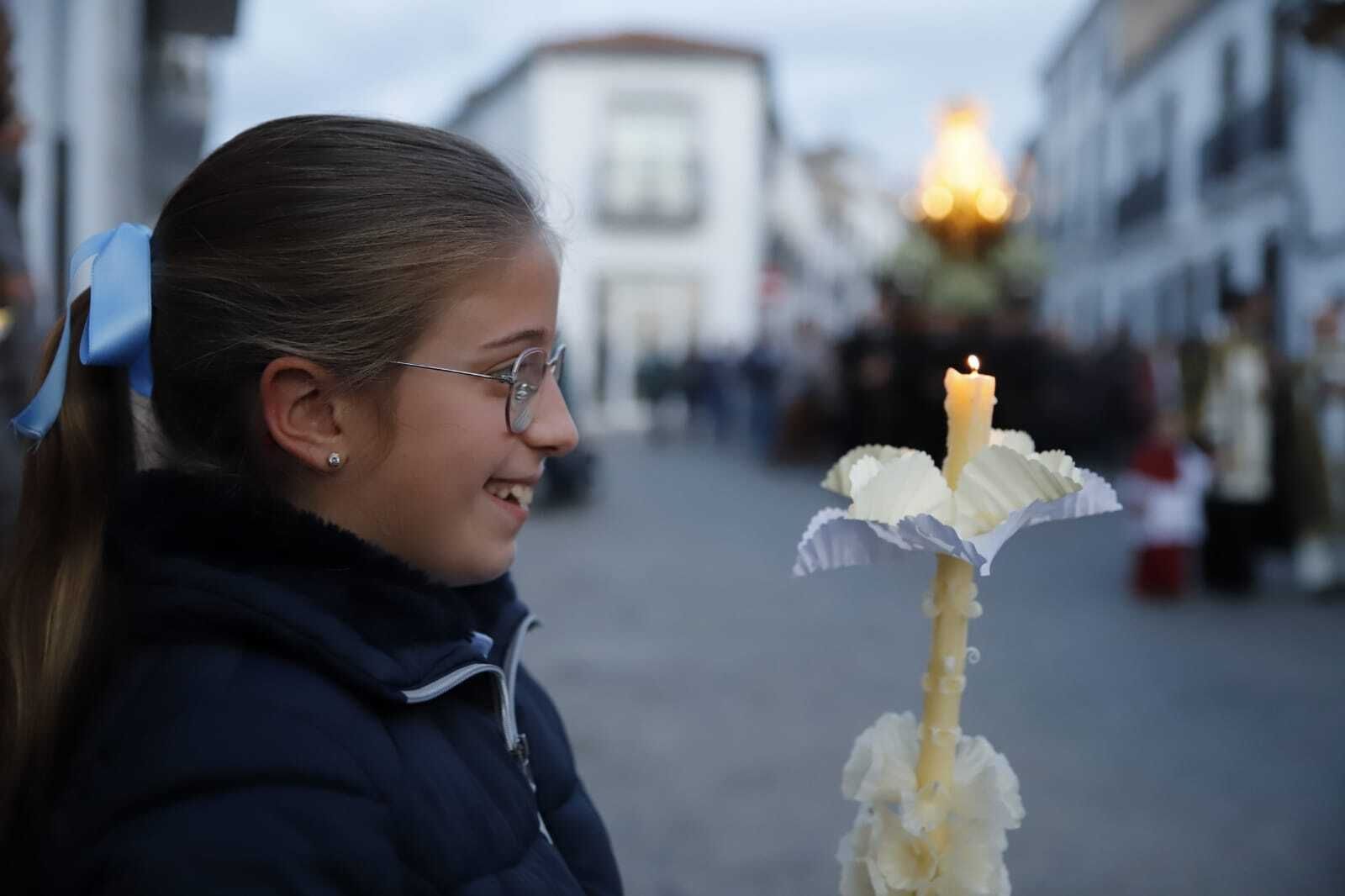 La procesión de las Velas de Villanueva de Córdoba, en imágenes.