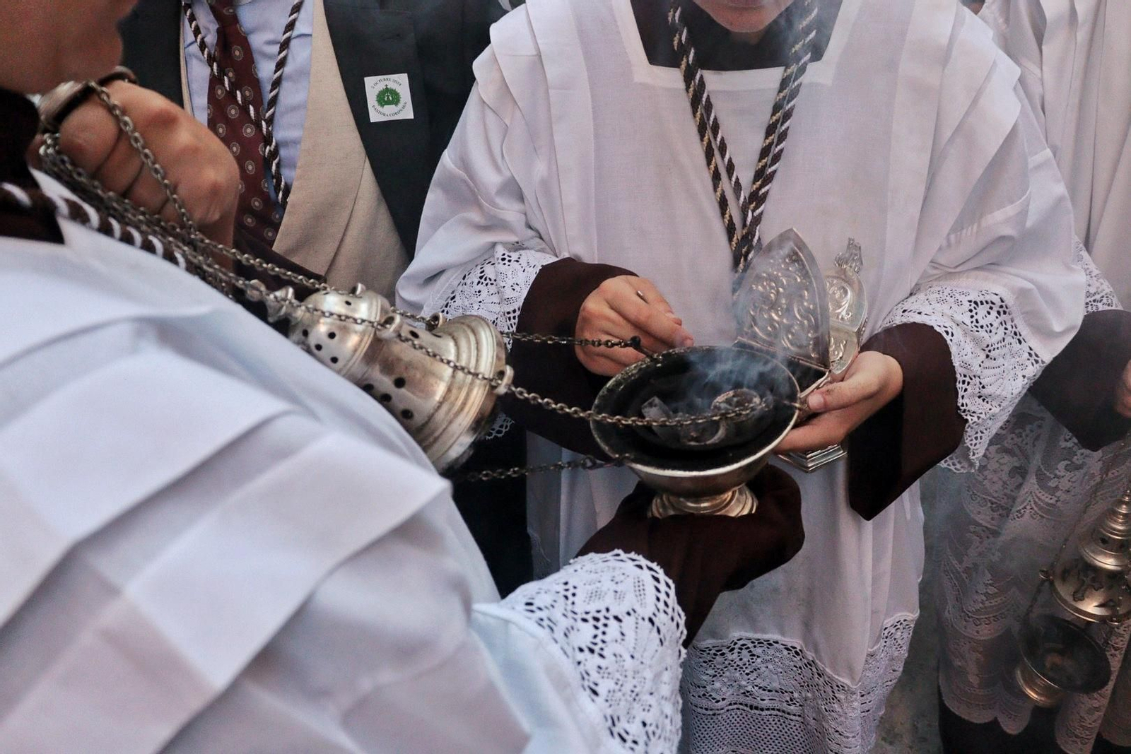 La procesión de la Divina Pastora en Málaga, en fotos