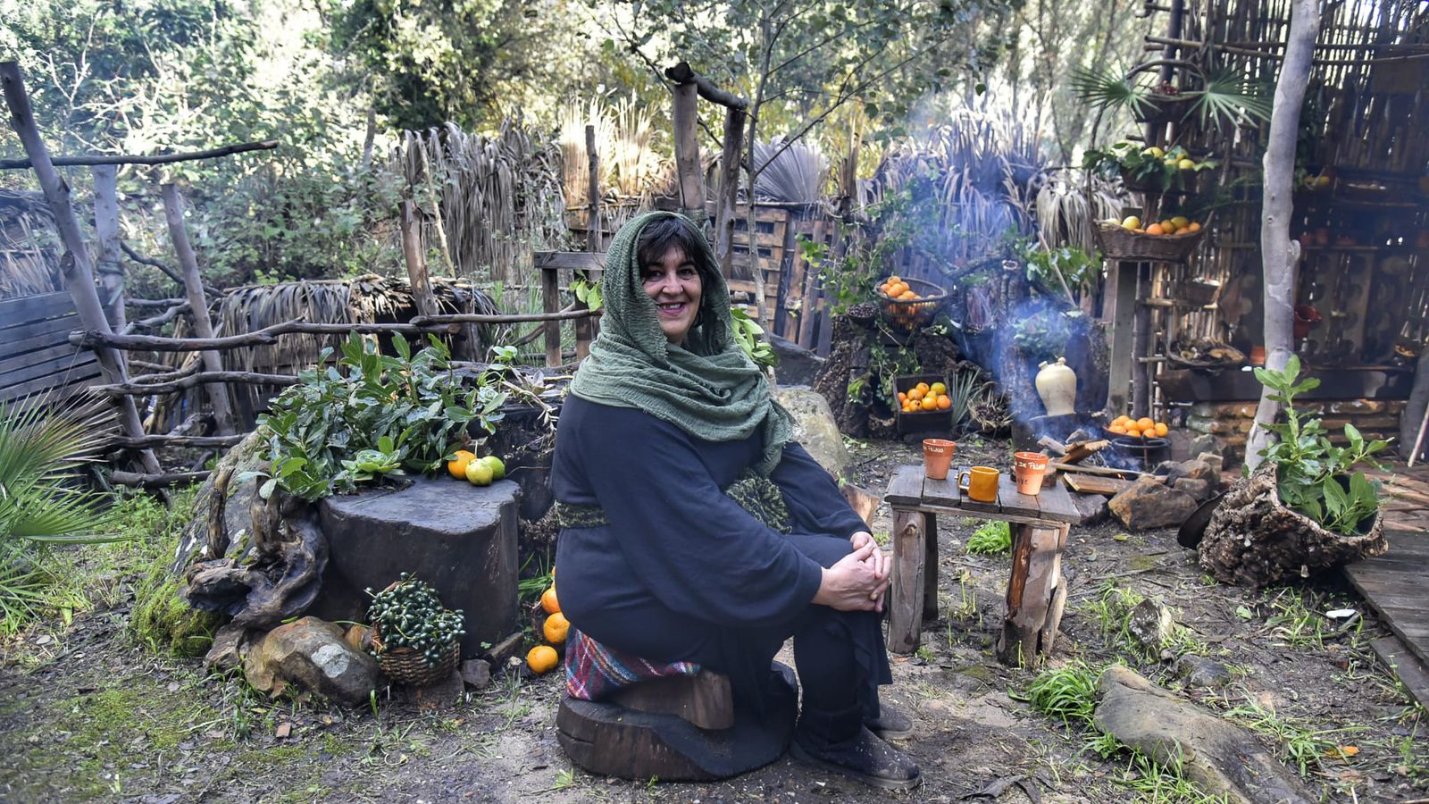 El Belén viviente de Pelayo tras el incendio