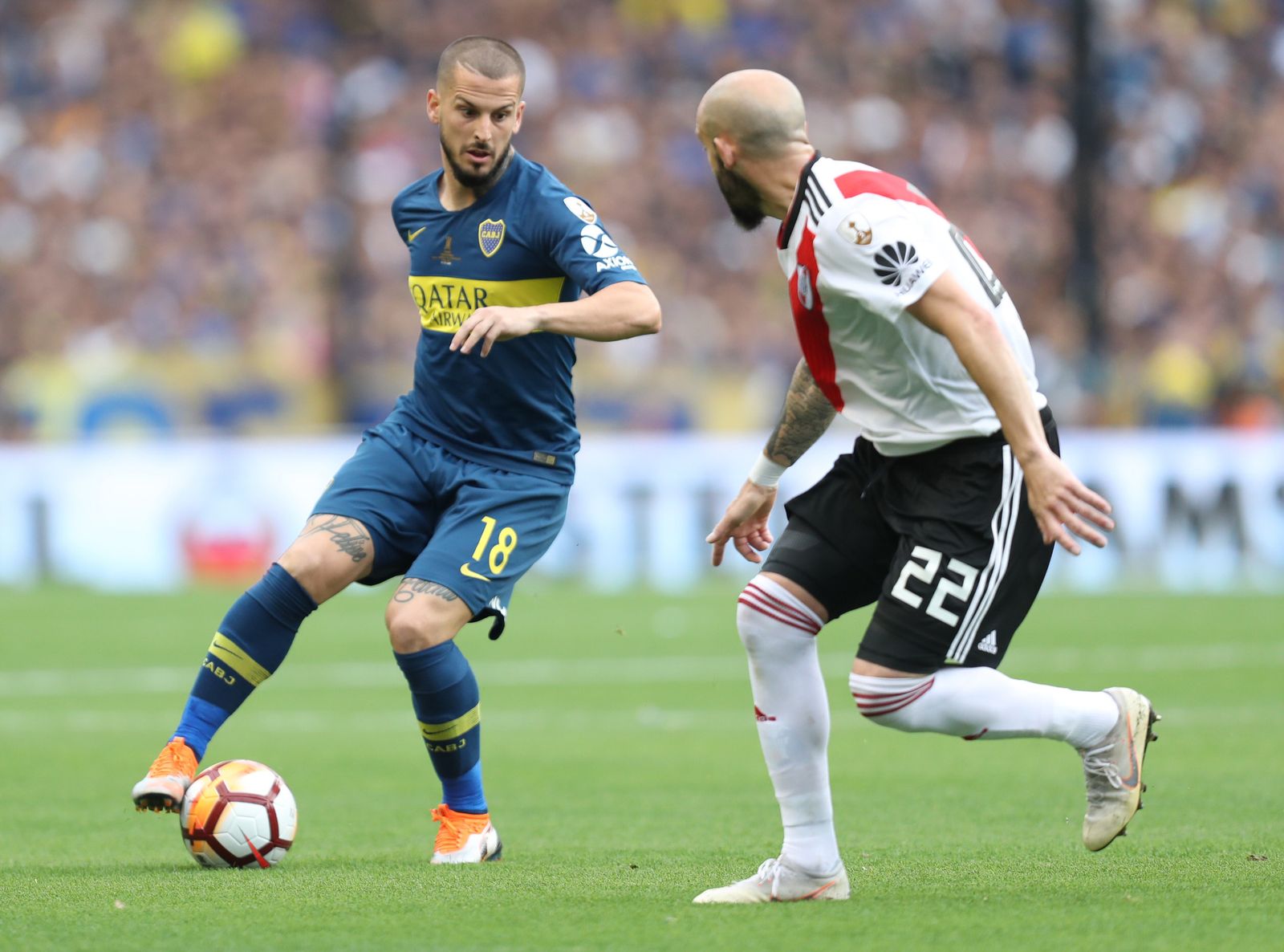 Las imágenes del Boca-River