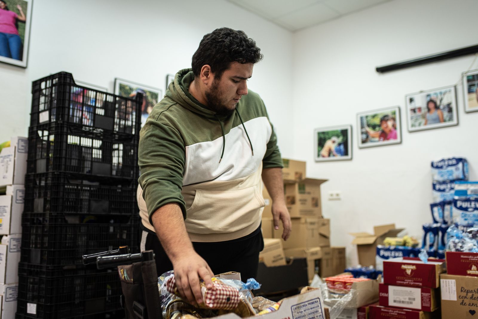 Una visita a la asociación AMIA, en imágenes