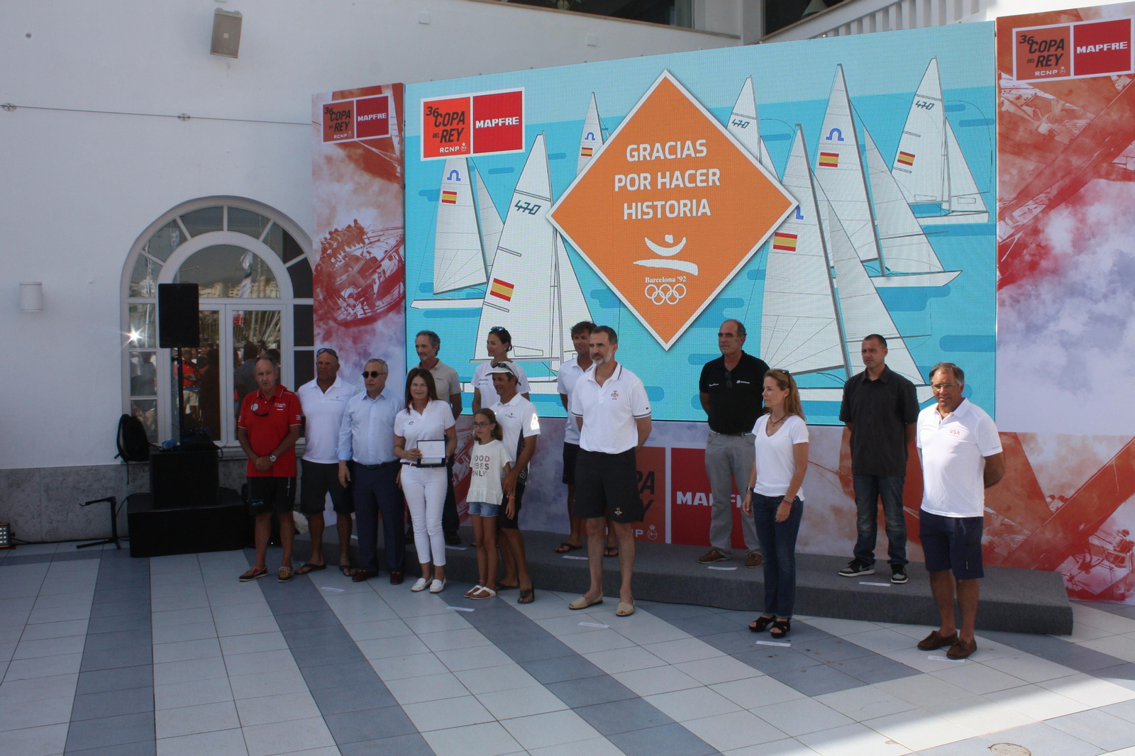 El Rey presidió el acto celebrado en Palma