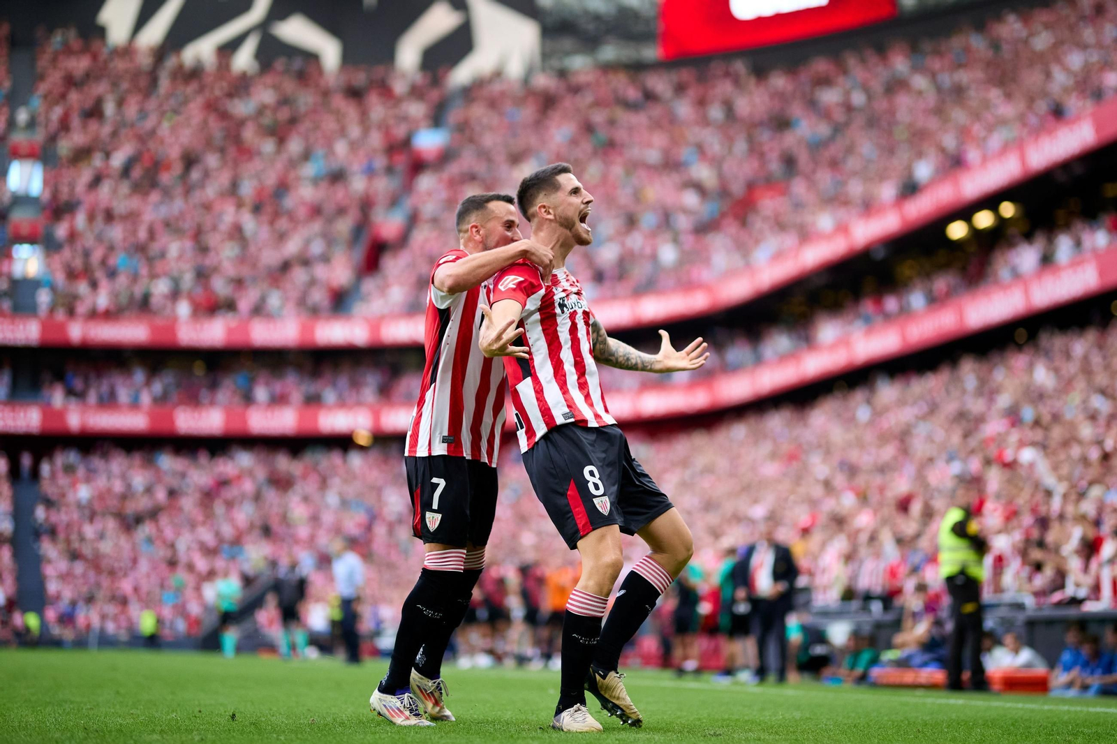 Las imágenes del Athletic - Getafe