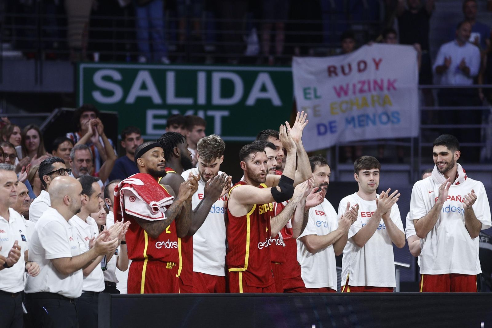 Alberto Díaz, en el homenaje a Rudy y en la lanzadera a París