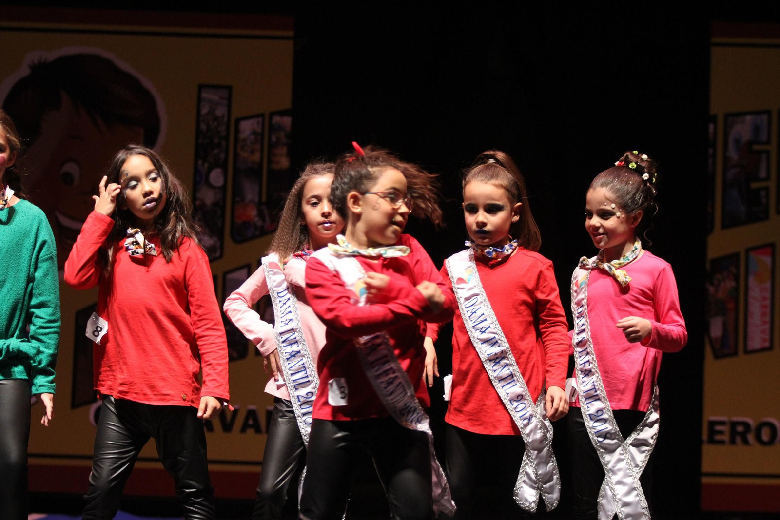 Gala de la coronación de  la choquera mayor e infantil del Carnaval Colombino 2018